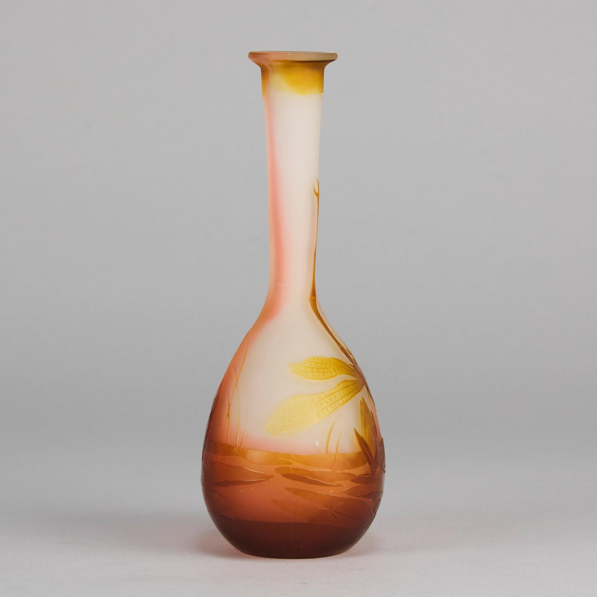 Französisches Kamee-Glas 