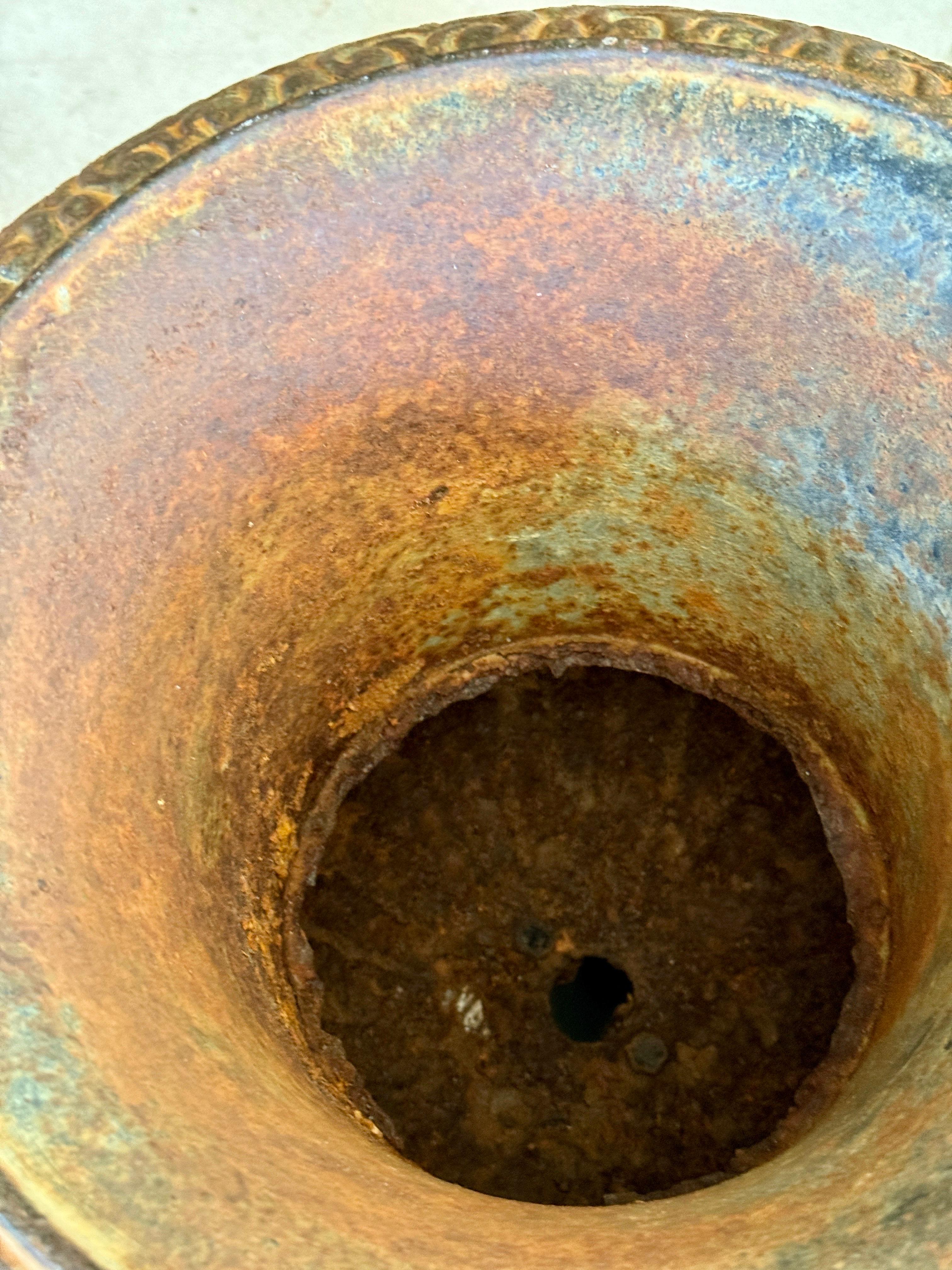 Fioriere medicee in ghisa dei primi del Novecento - Coppia in vendita 6