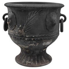 Used Early 20th Century French Cast Iron Planter