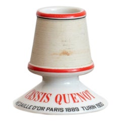Early 20th Century French Ceramic Match Strike
