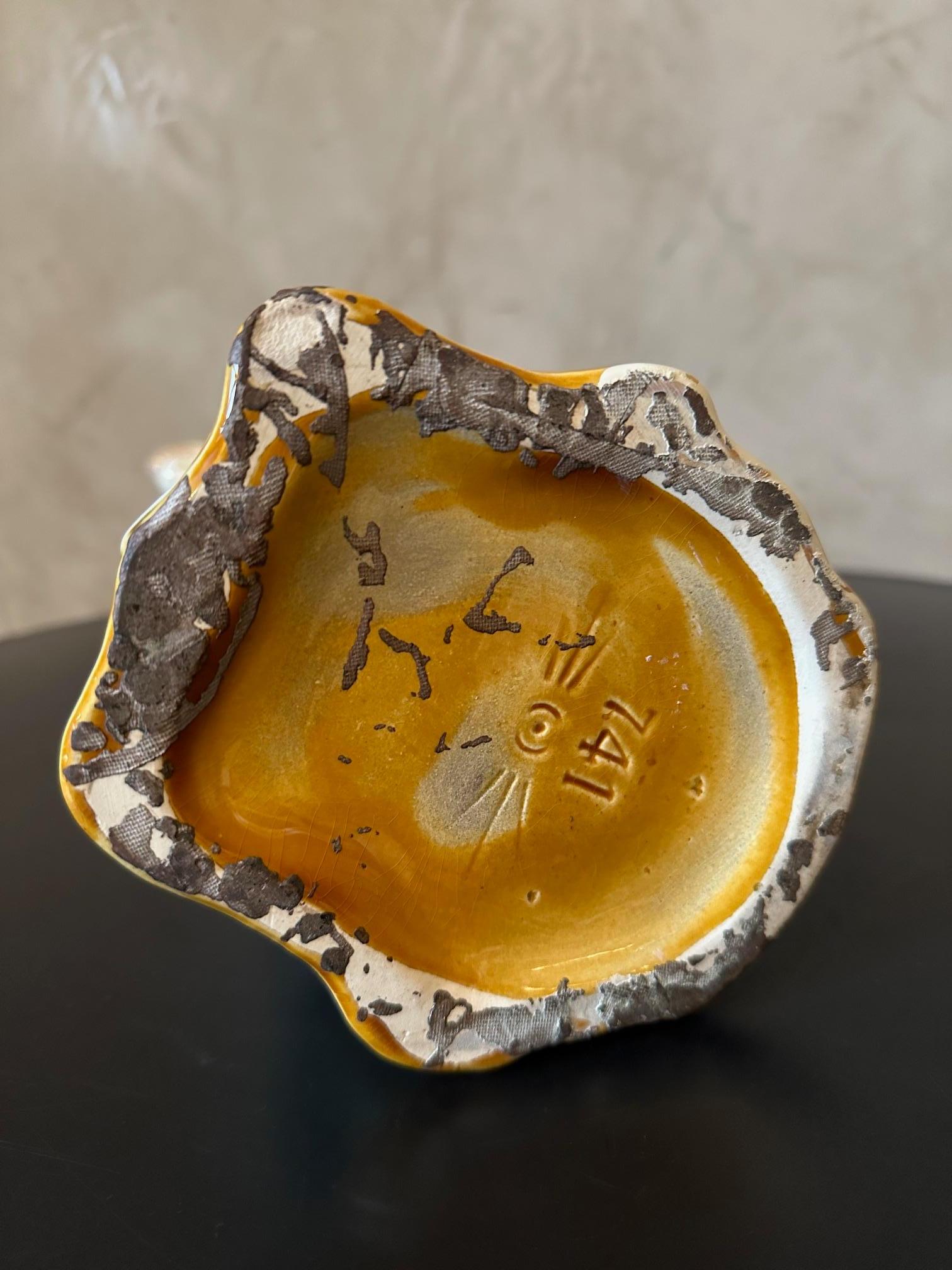 Brocca da uomo politico in ceramica dell'inizio del XX secolo in vendita 4