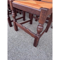 Chaises françaises du début du 20e siècle Ensemble de 8 chaises