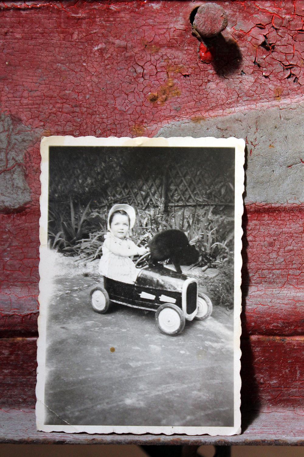 Early 20th Century French Child’s Painted Metal Pedal ‘Special’ Racing Car 6