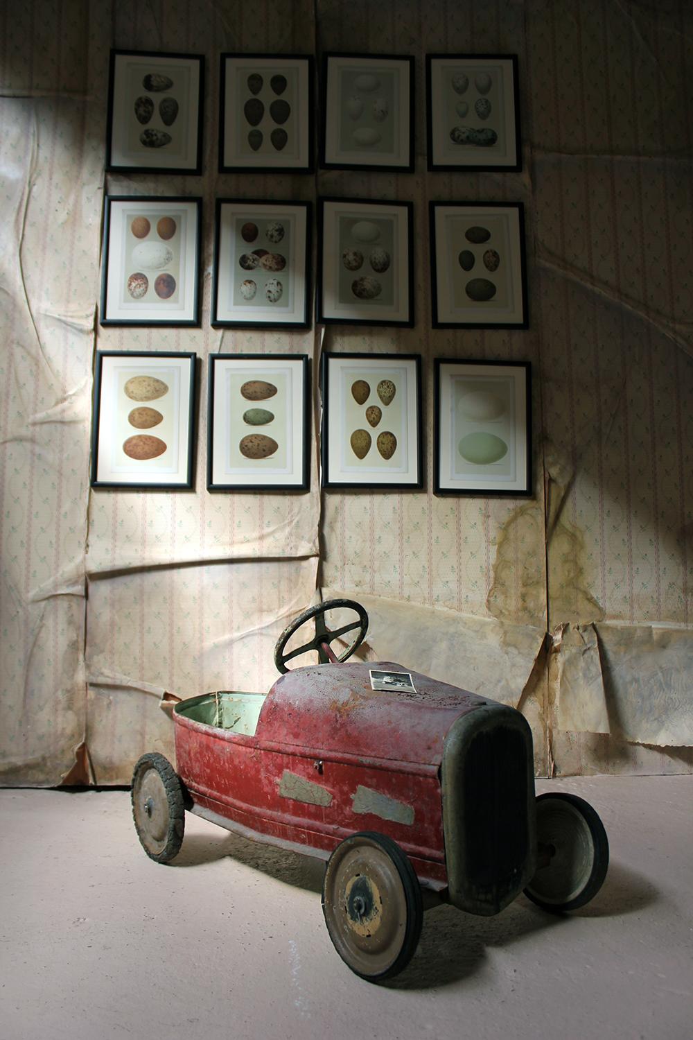 Early 20th Century French Child’s Painted Metal Pedal ‘Special’ Racing Car 16