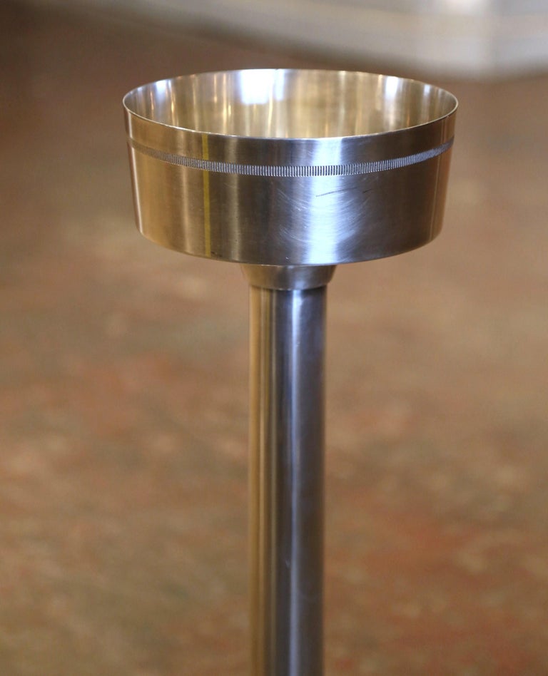 RAFRAICHISSOIR SEAU A CHAMPAGNE REFROIDISSEUR Cristal Taill%c3%a9 Metal Argent%c3%a9 4kg