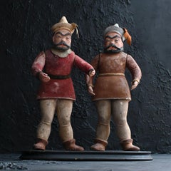 Early 20th Century French Clock Tower Automaton Figures