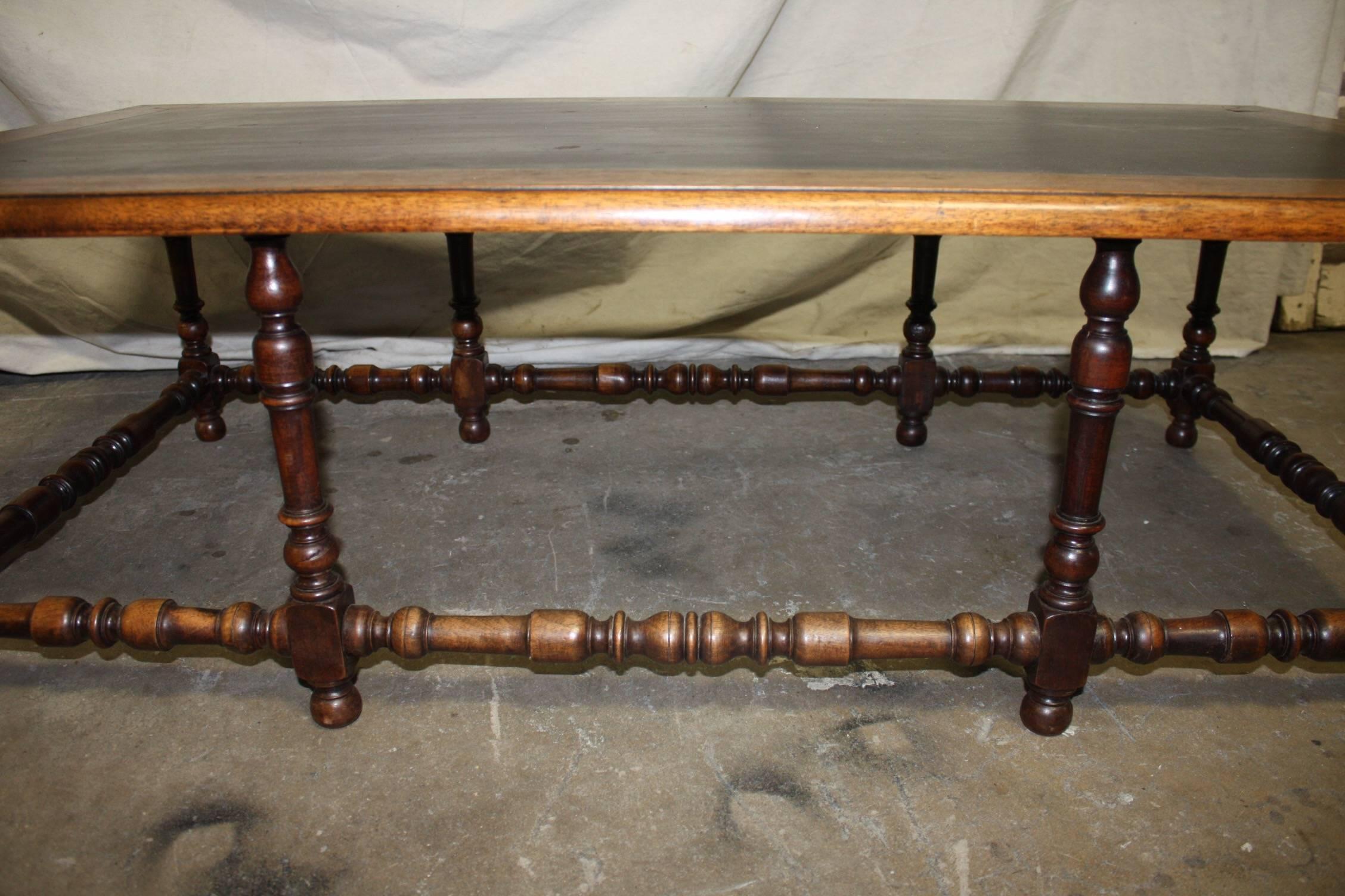 Early 20th Century French Coffee Table 8