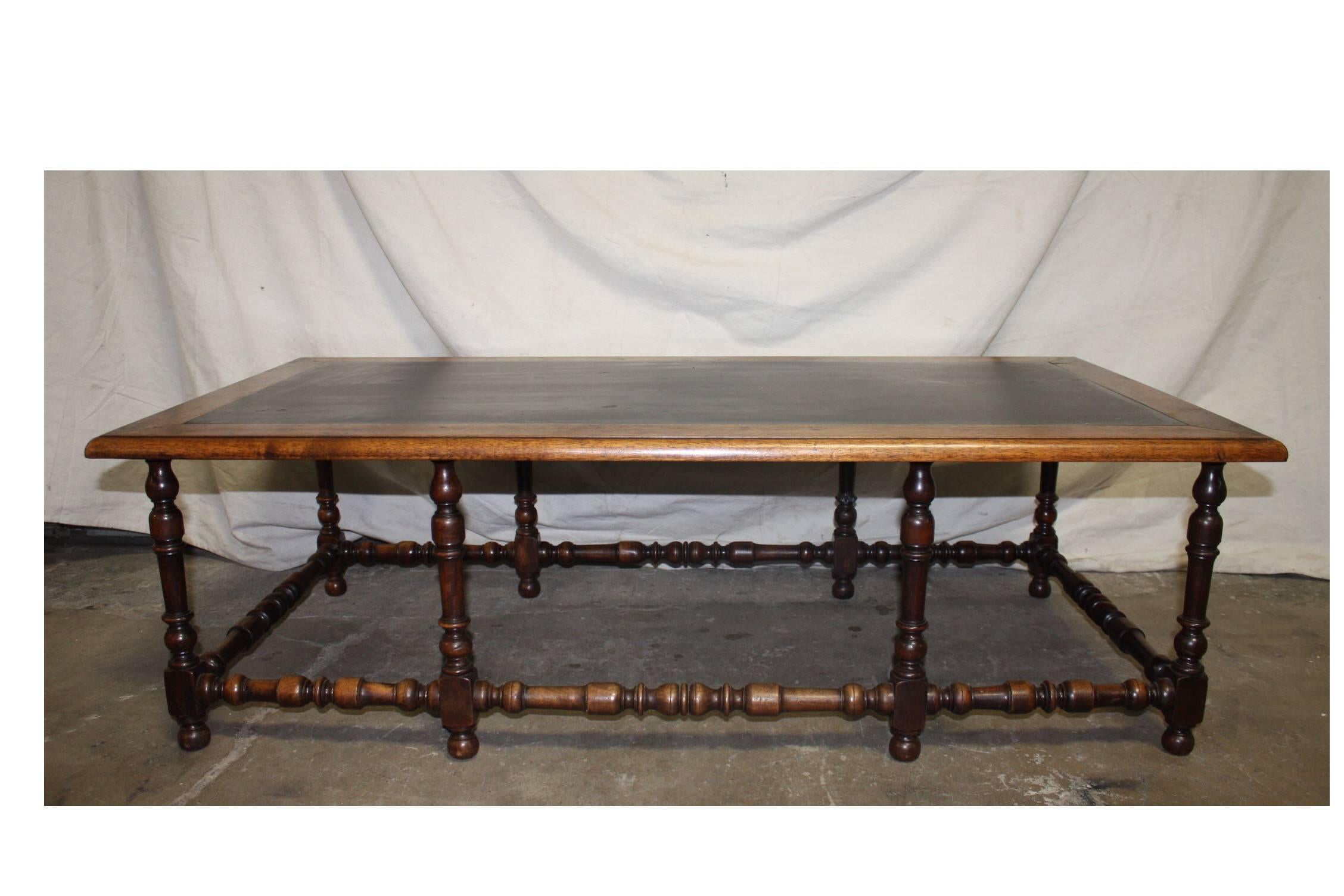 Early 20th century French coffee table.