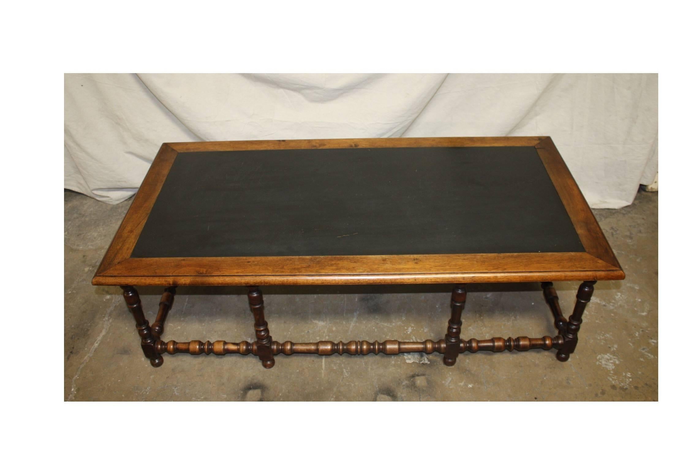 Louis XIII Early 20th Century French Coffee Table