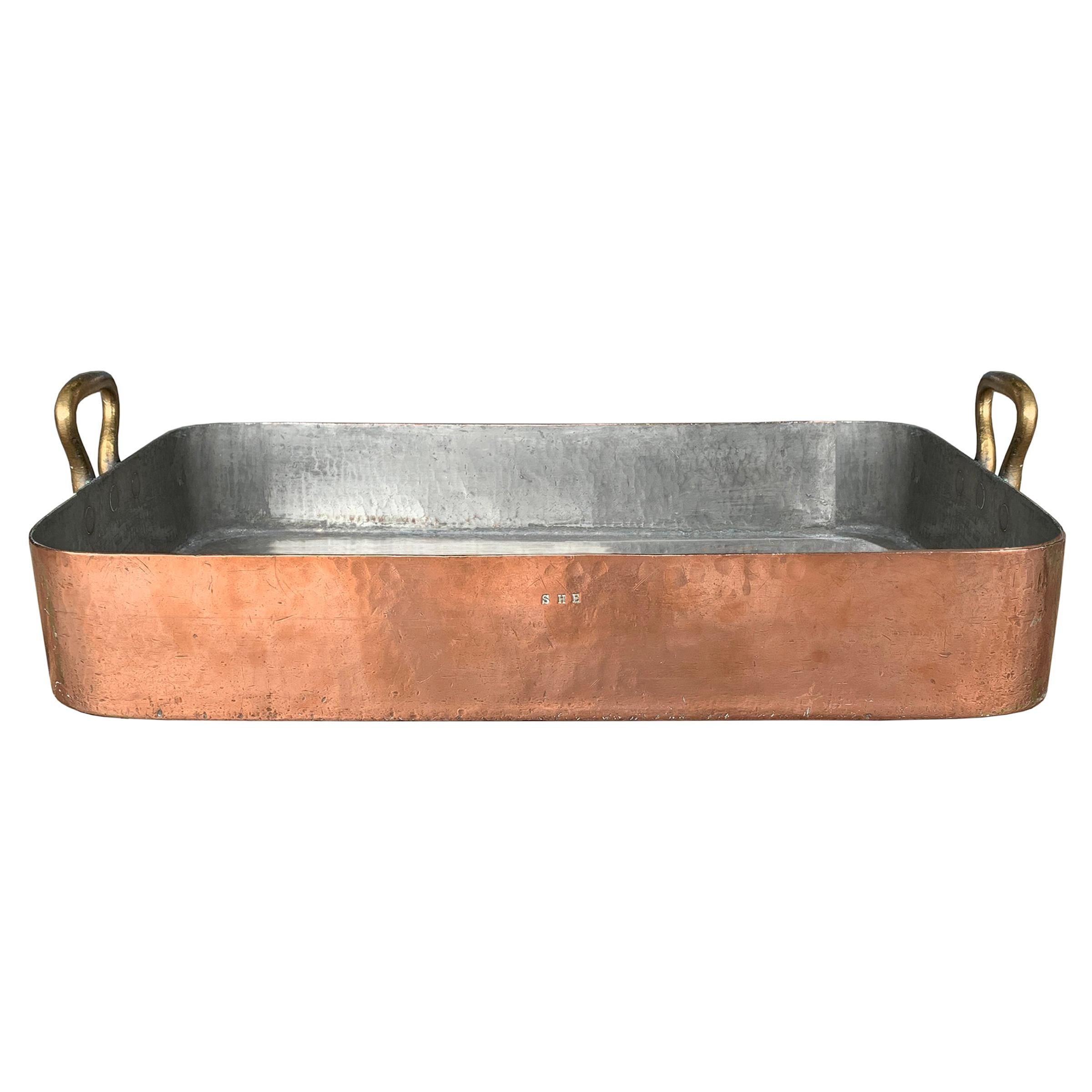 Early 20th Century French Copper Roaster