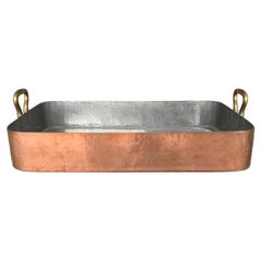 Used Early 20th Century French Copper Roaster