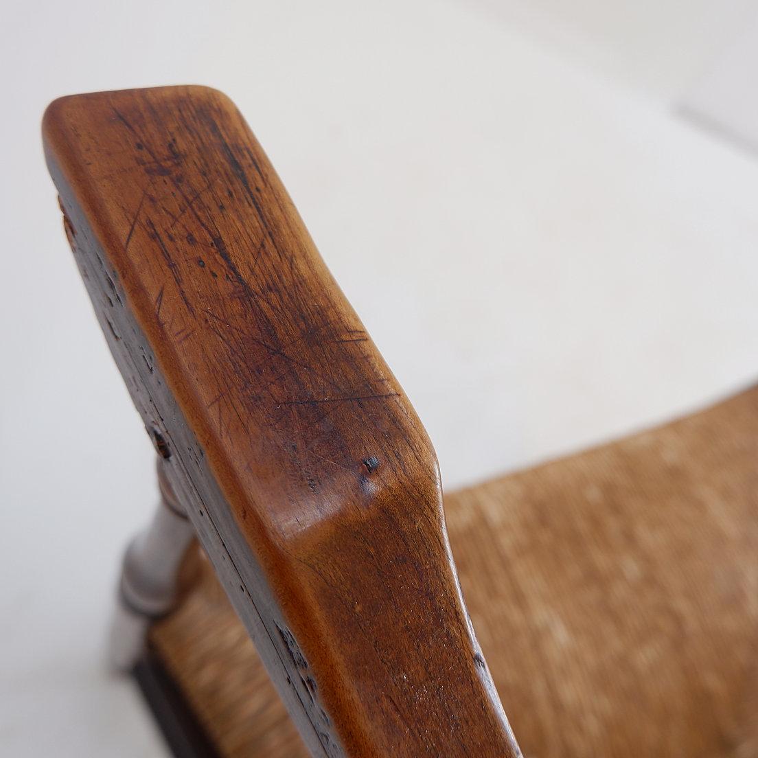 Early 20th Century French Country-Style Armchair For Sale 6