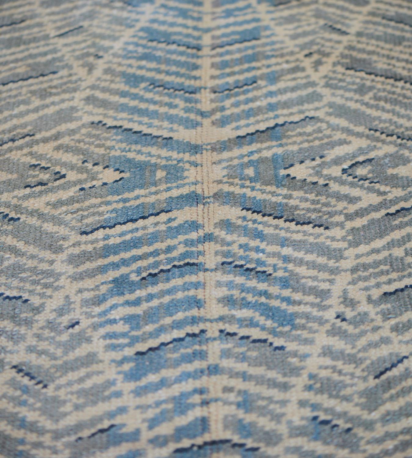 Wool Early 20th Century French Deco Rug For Sale