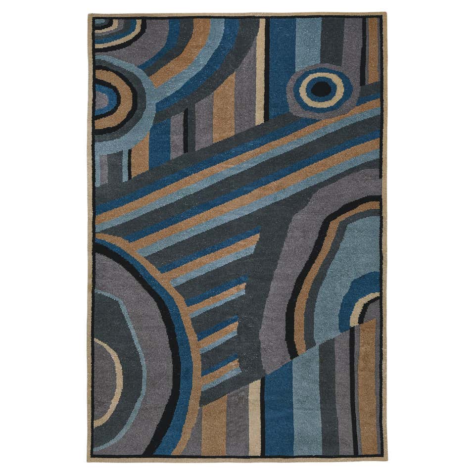 Doris Leslie Blau Early 20th Century Round French Art Deco Rug by Paul ...