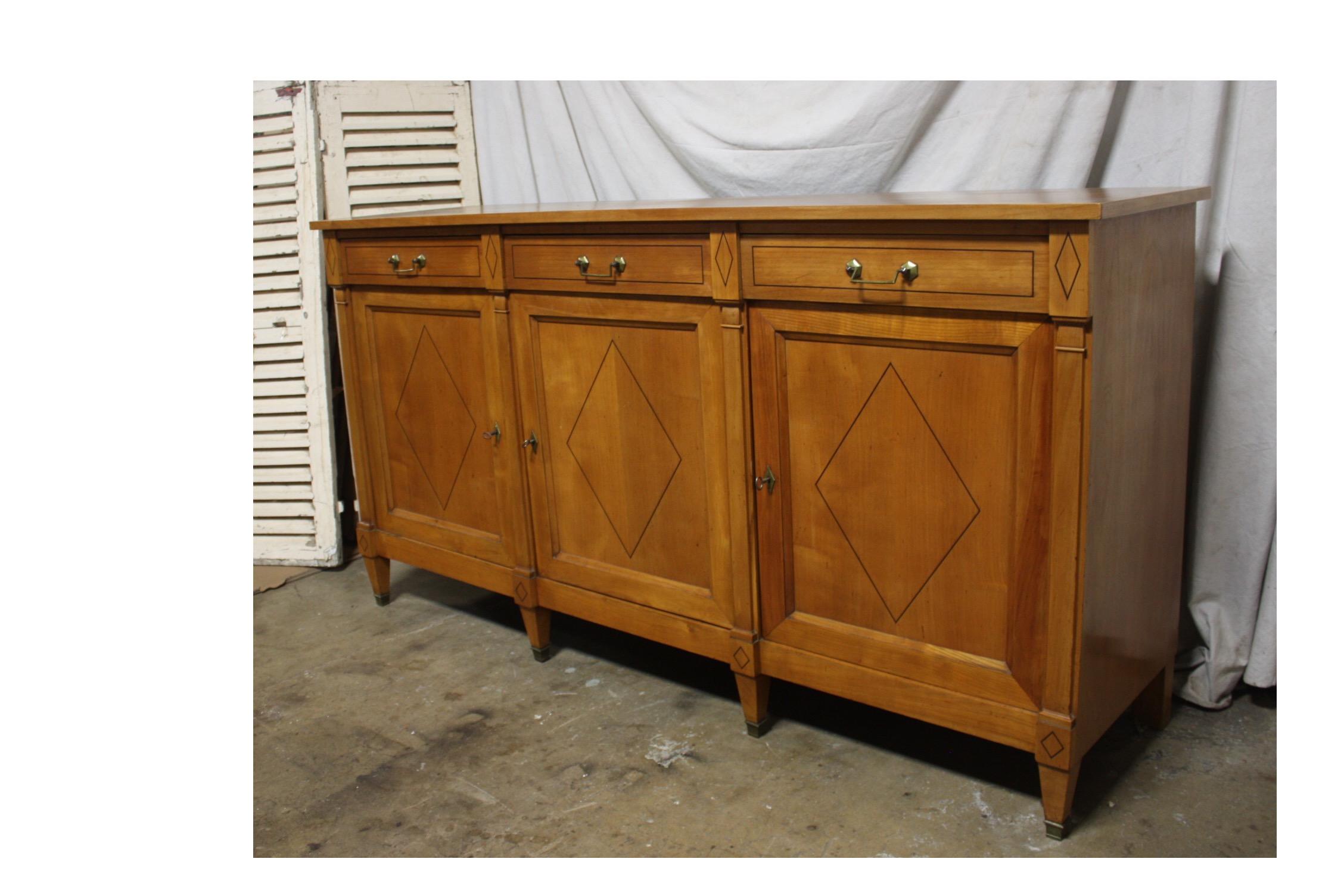 Early 20th century French Directoire sideboard.