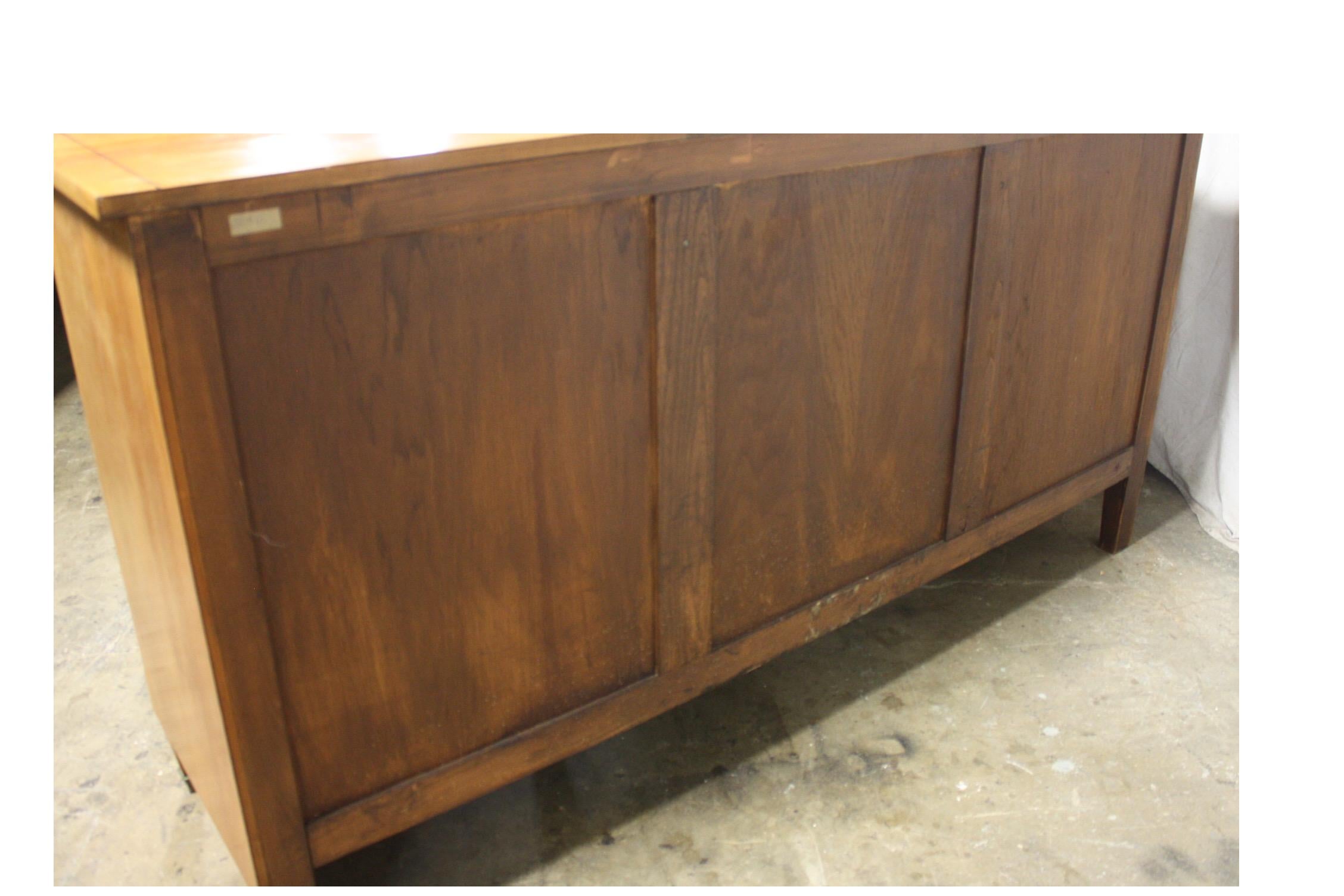 Walnut Early 20th Century French Directoire Sideboard
