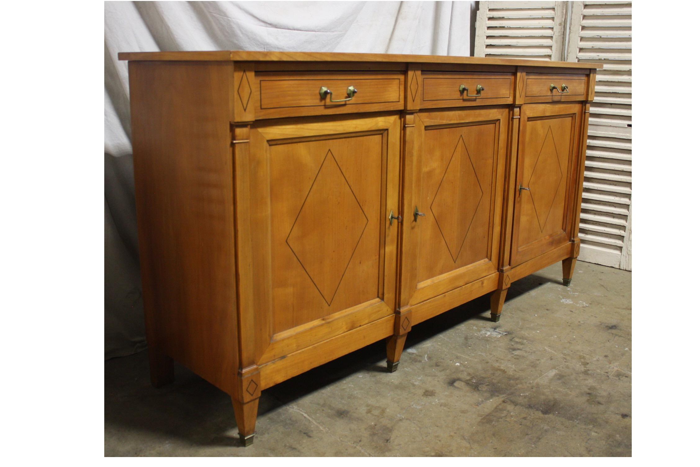 Early 20th Century French Directoire Sideboard 3