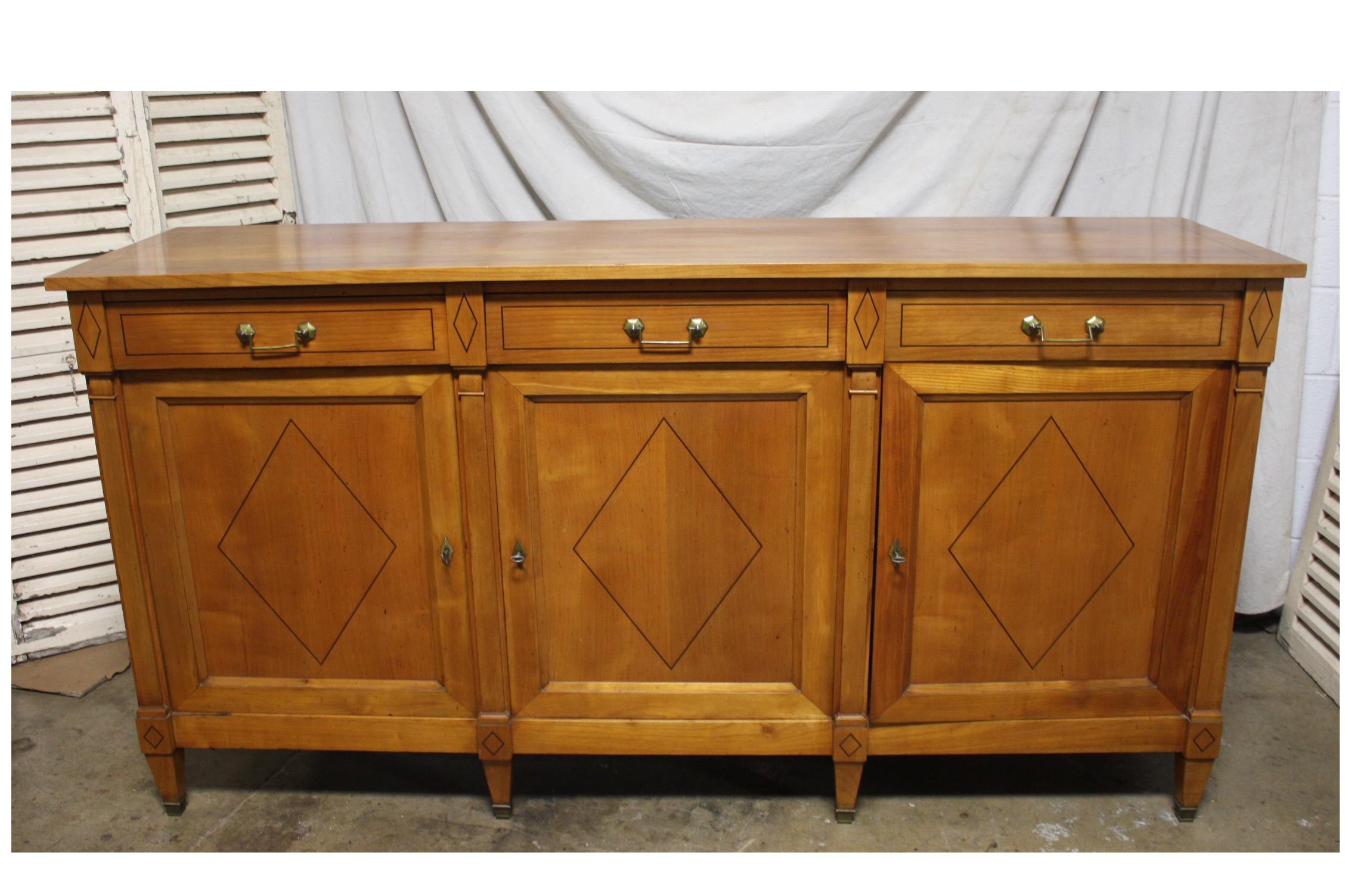 Early 20th Century French Directoire Sideboard 4