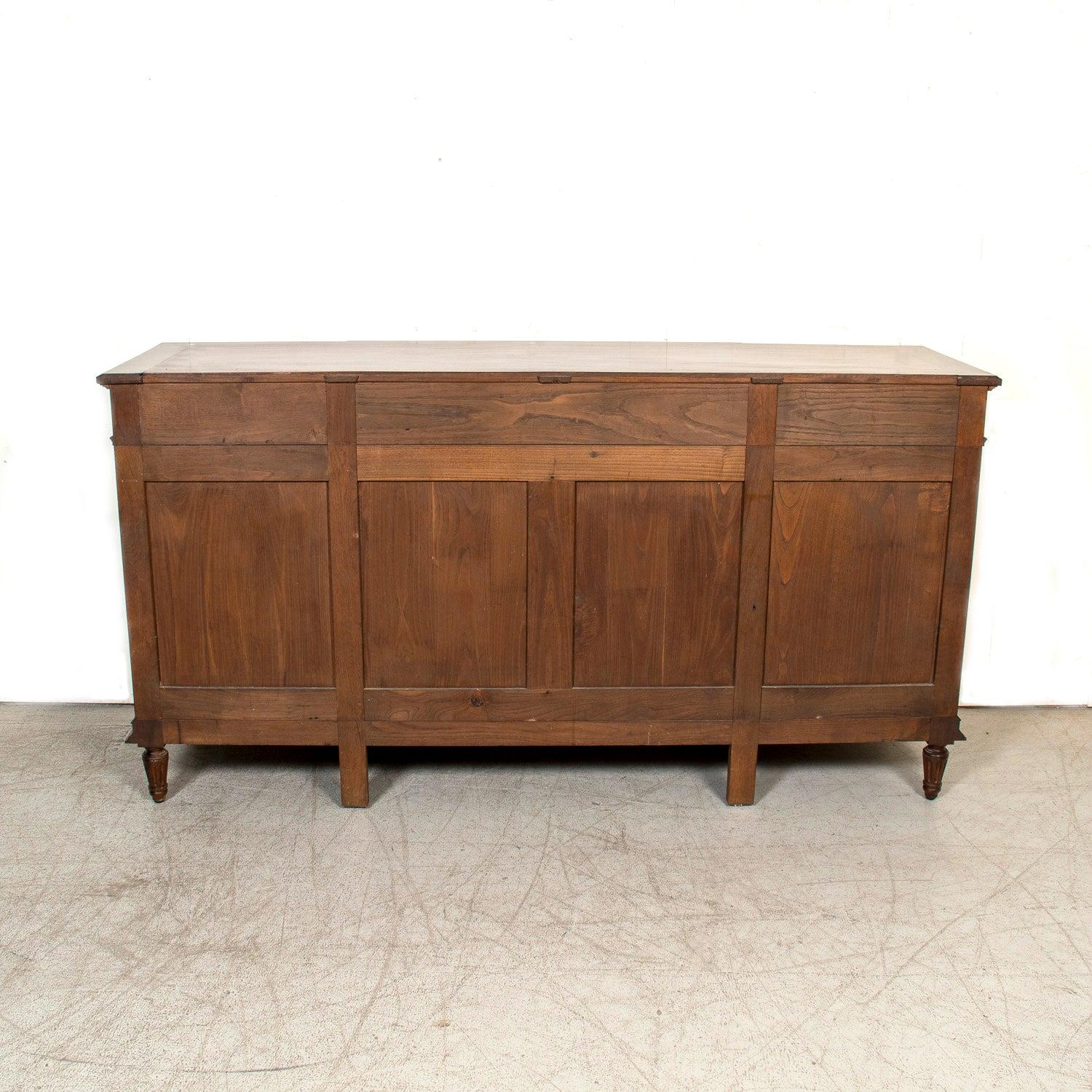 Buffet Enfilade en noyer de style Directoire français du début du 20e siècle 8