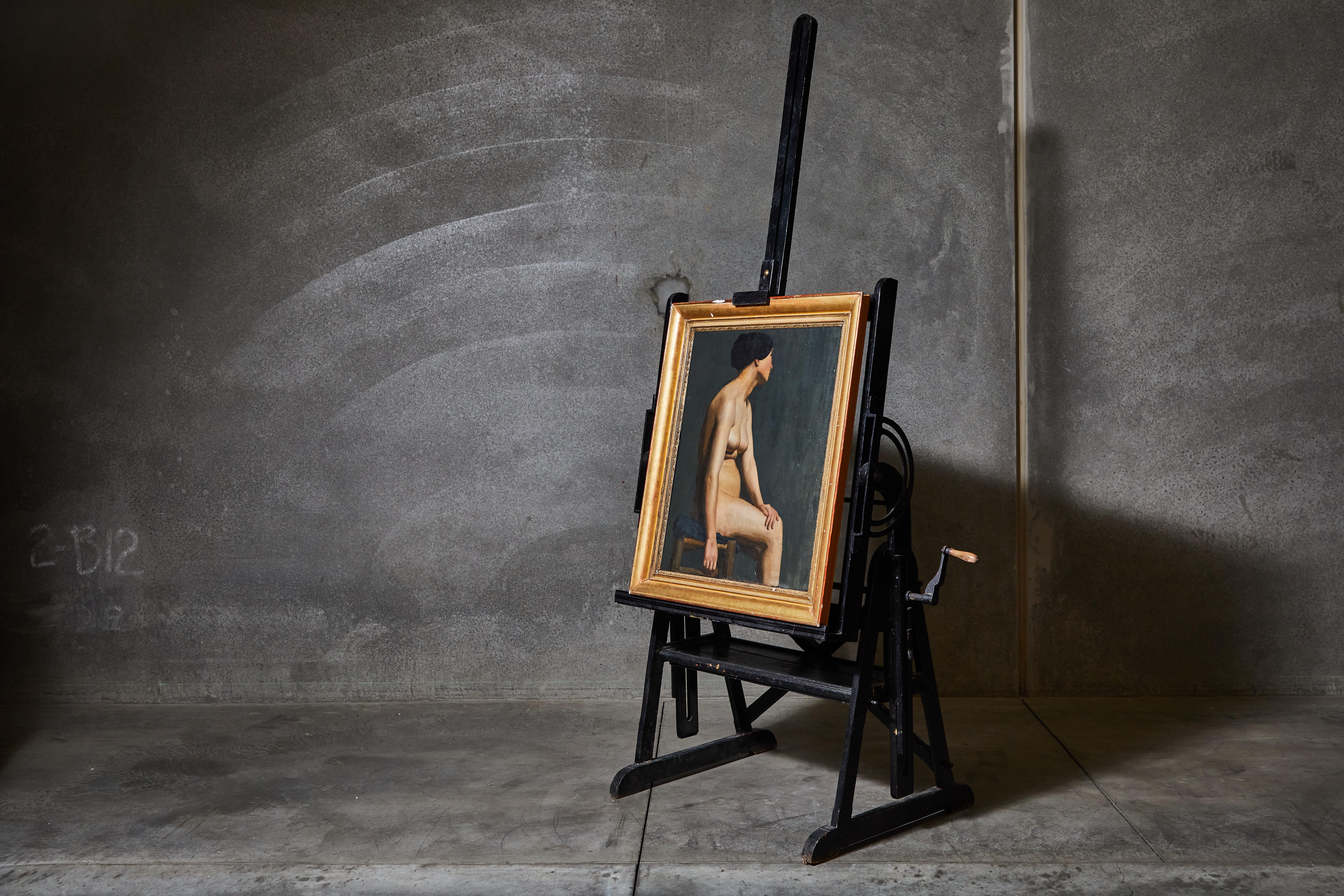 Early 20th Century French Easel In Good Condition In Los Angeles, CA