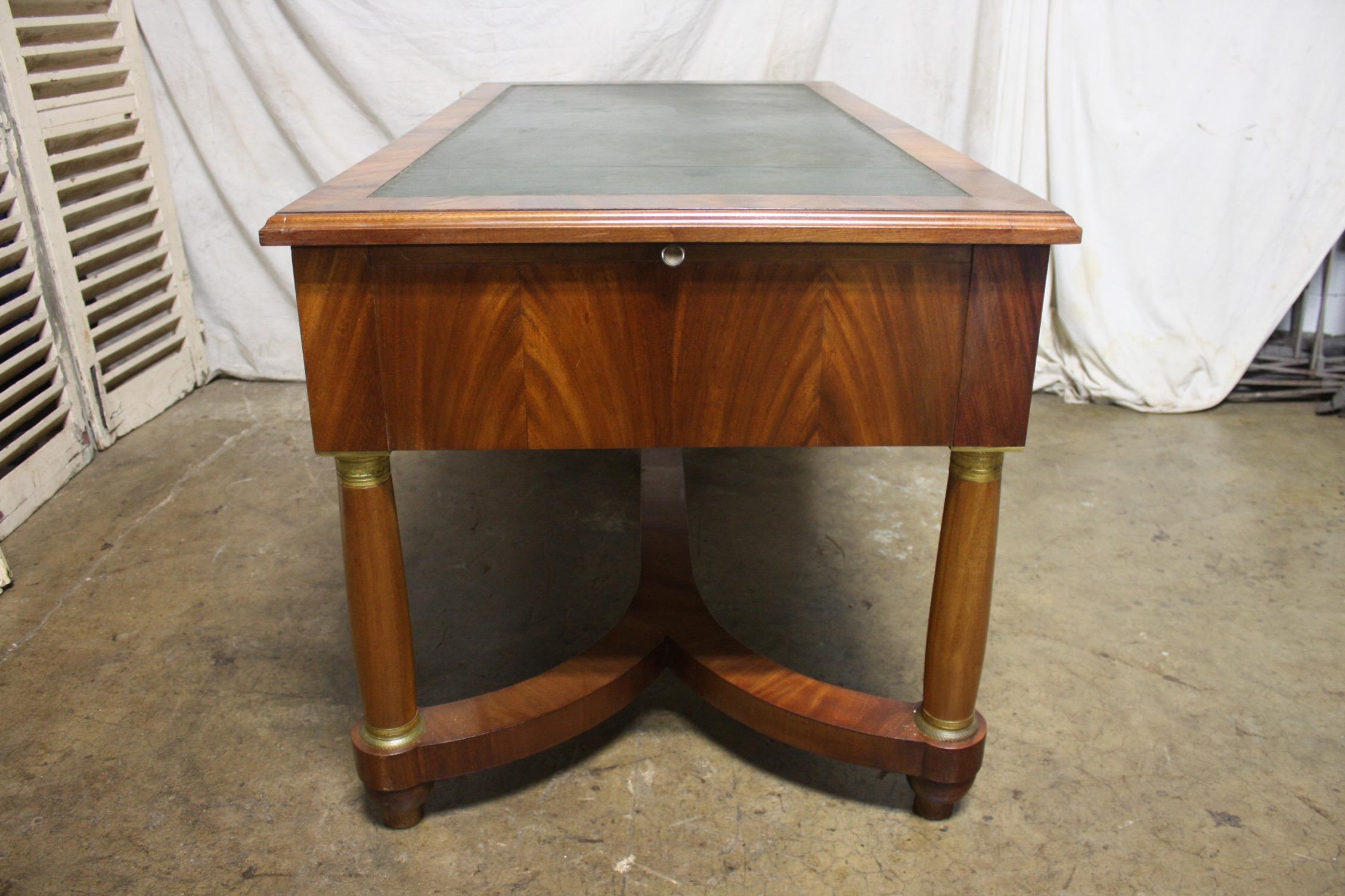 Early 20th Century French Empire Desk 6