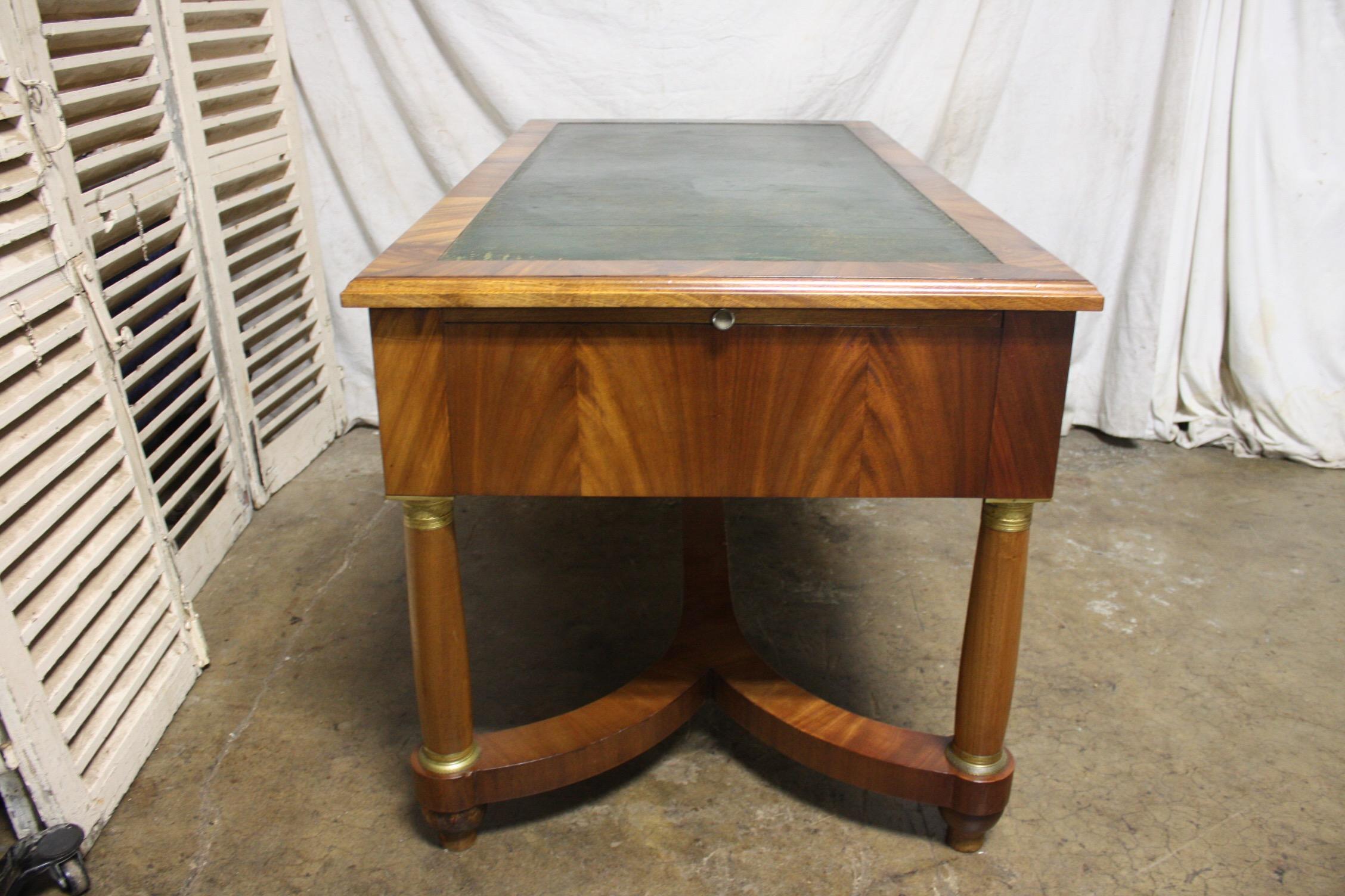 Early 20th Century French Empire Desk 10