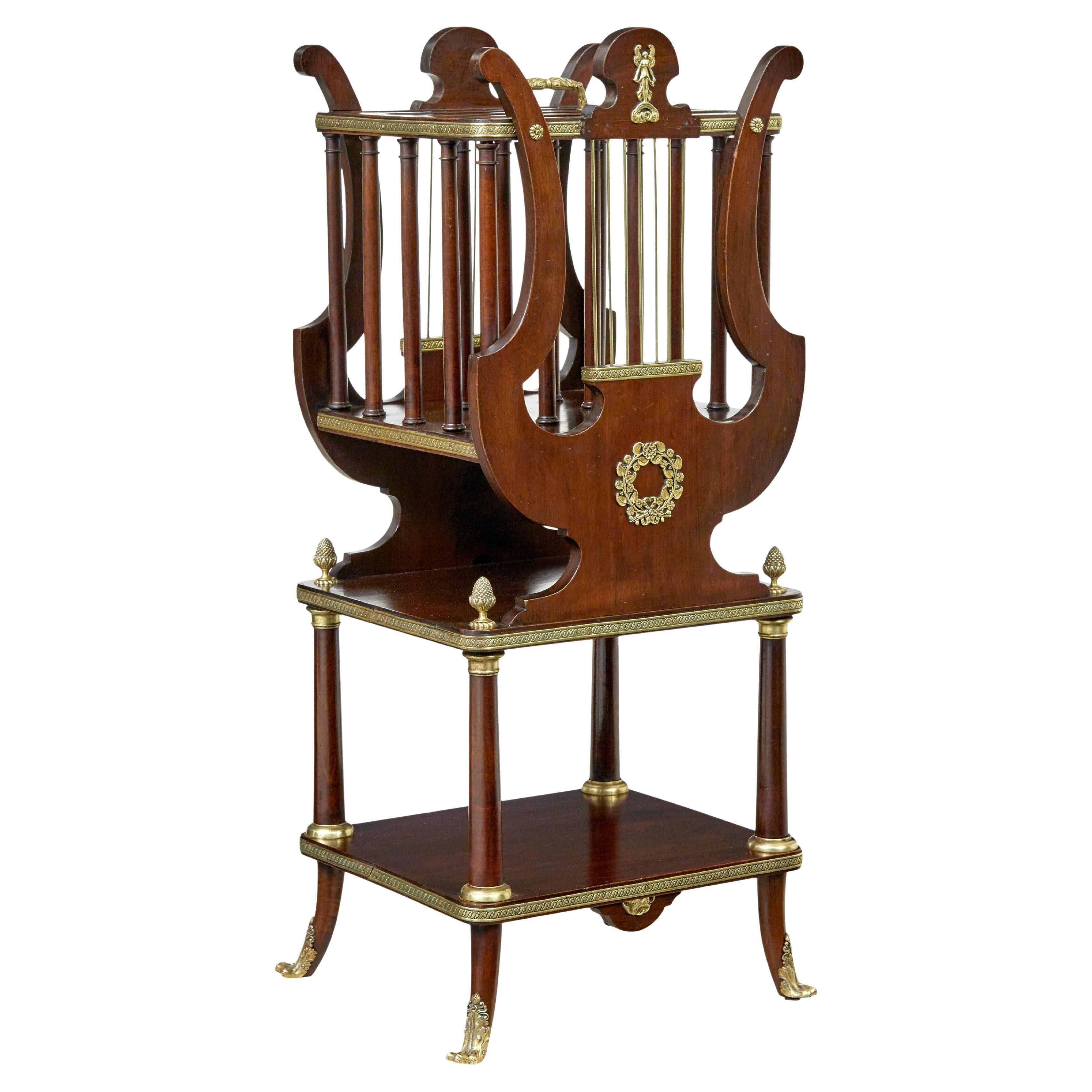 Early 20th century French empire revival music stand