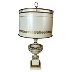 Early 20th century French Empire Style Metal Table Lamp, 1920s
