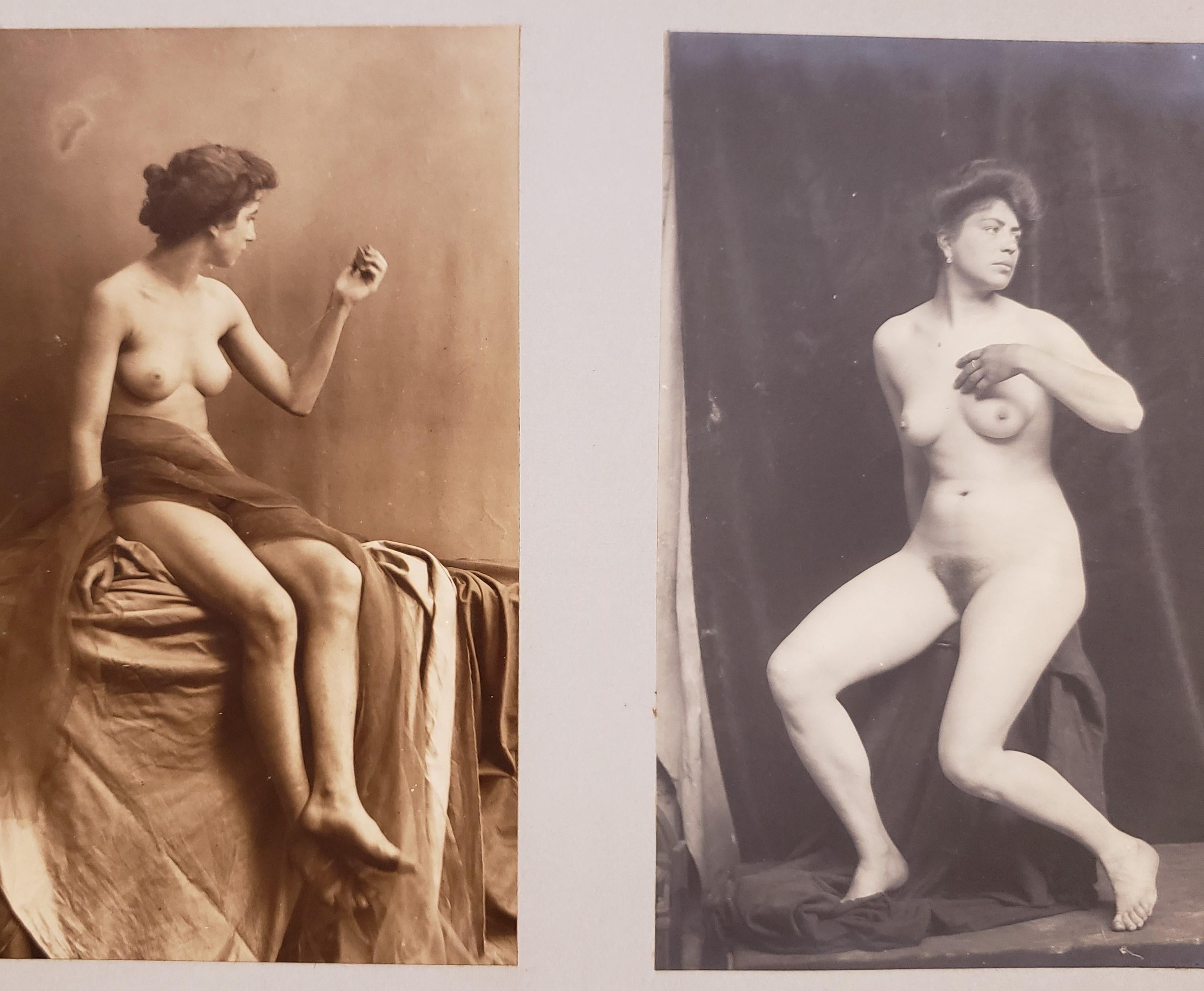 Early 20th Century French Erotica Nude Art Photographs For Sale 4