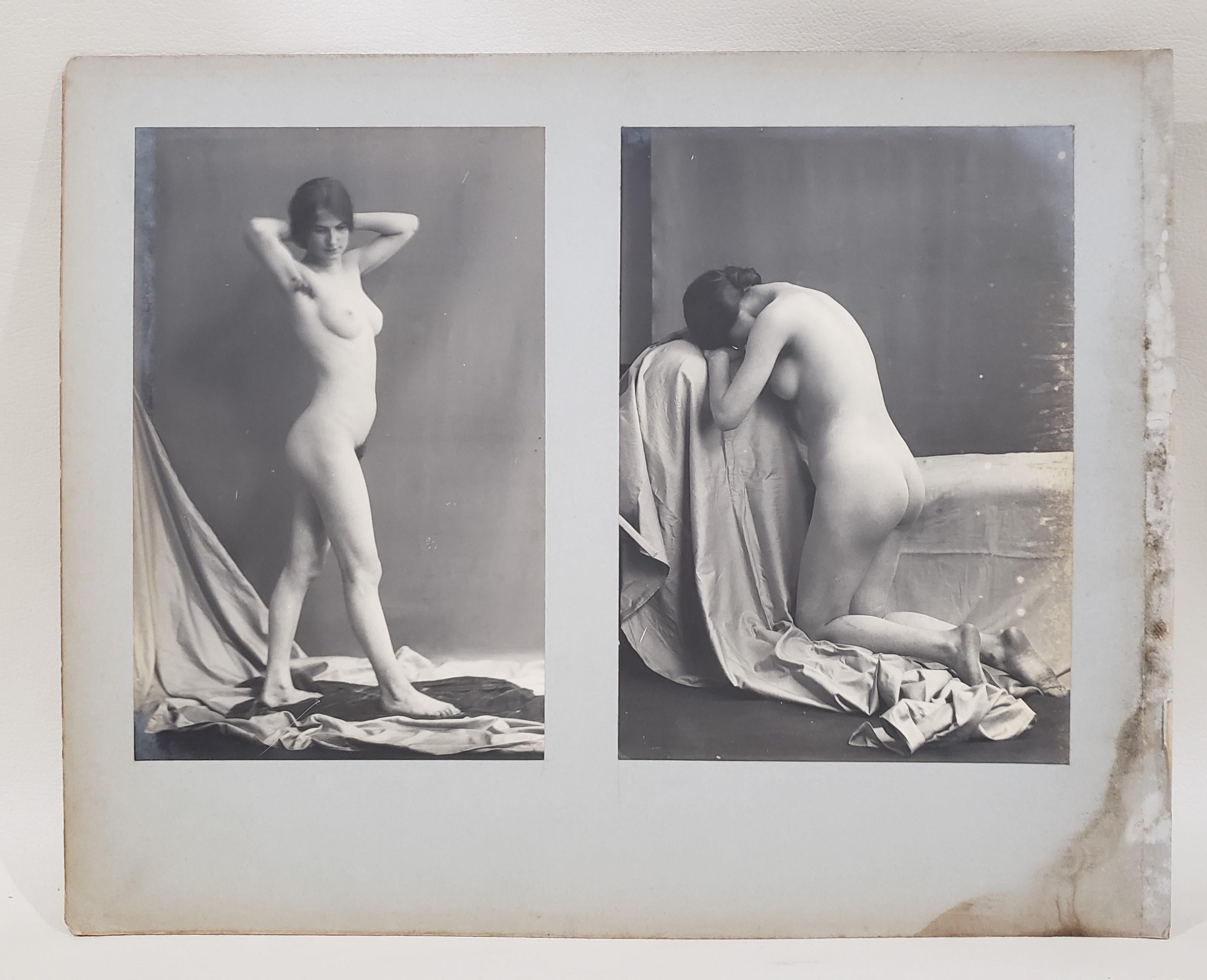 Early 20th Century French Erotica Nude Art Photographs For Sale 6