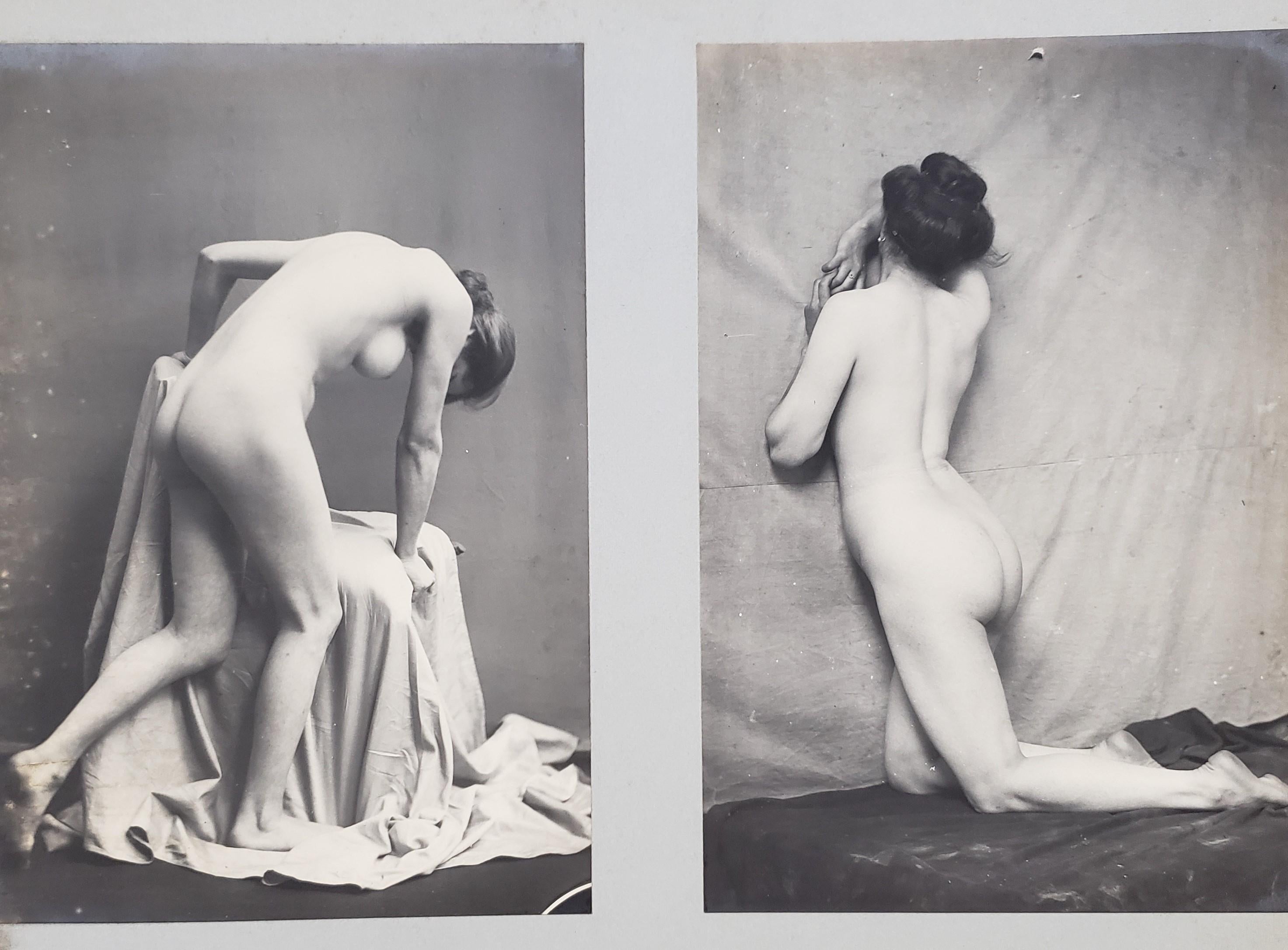 Early 20th Century French Erotica Nude Art Photographs For Sale 1