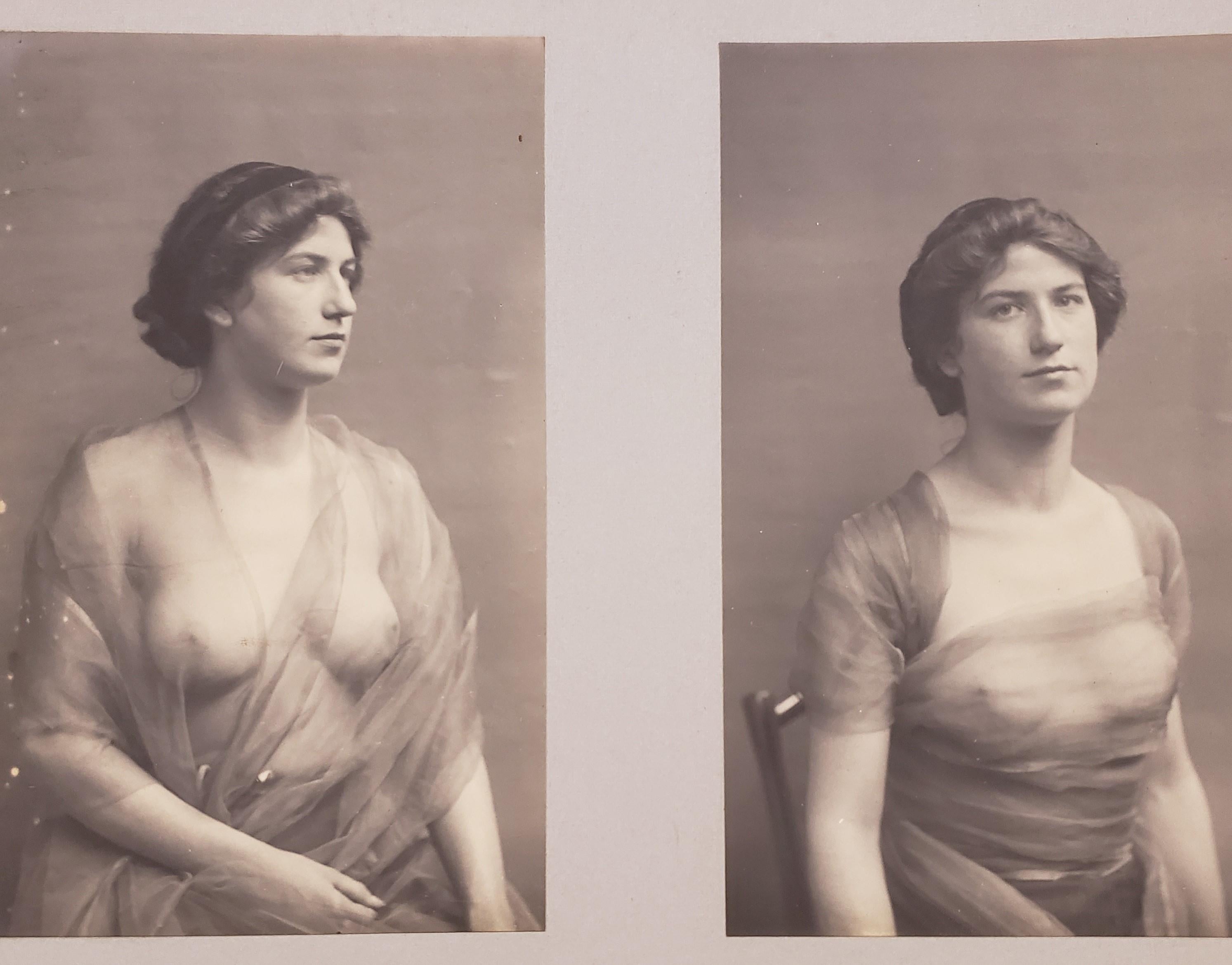 Fotografie d'arte nuda francese dei primi del Novecento in vendita 3