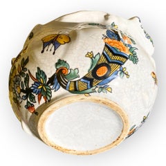 Early 20th Century French Faience Cache Pot