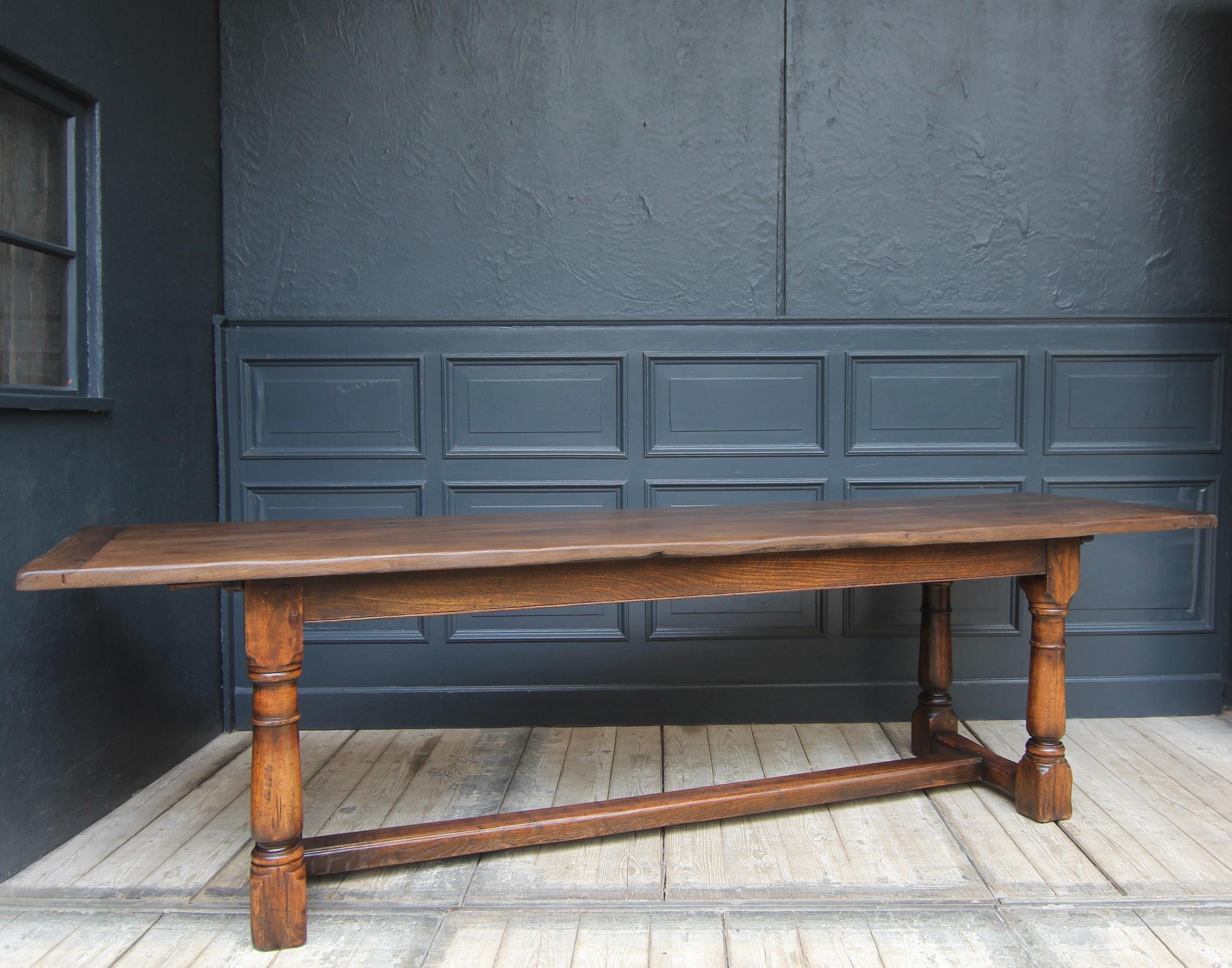 Early 20th Century French Farm Dining Table For Sale 9