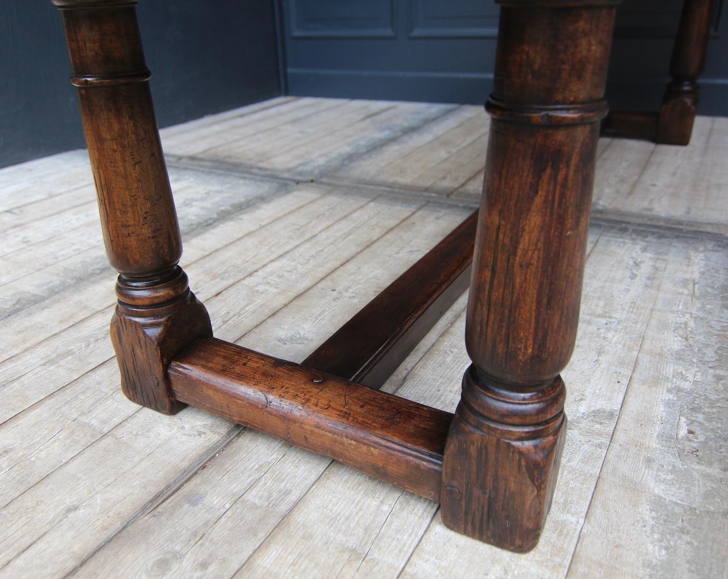 Early 20th Century French Farm Dining Table For Sale 11
