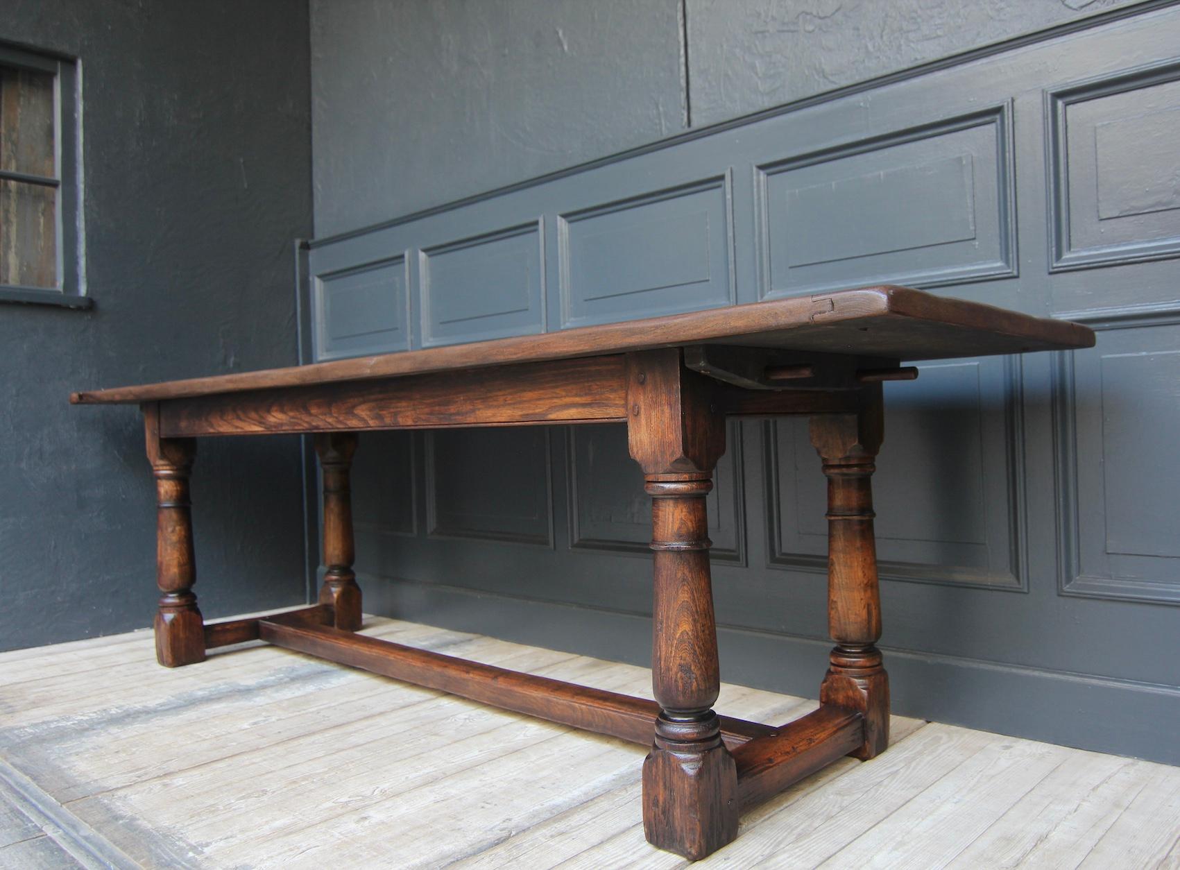Early 20th Century French Farm Dining Table For Sale 14