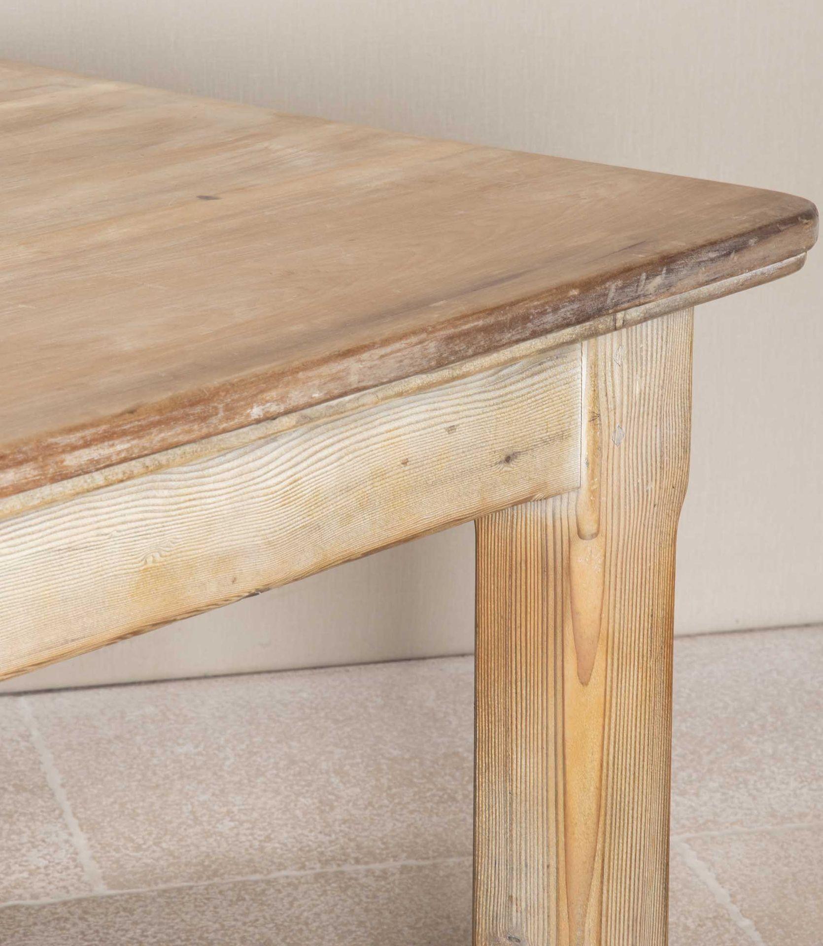 Mesa de comedor de granja francesa de principios del siglo XX Haya en venta