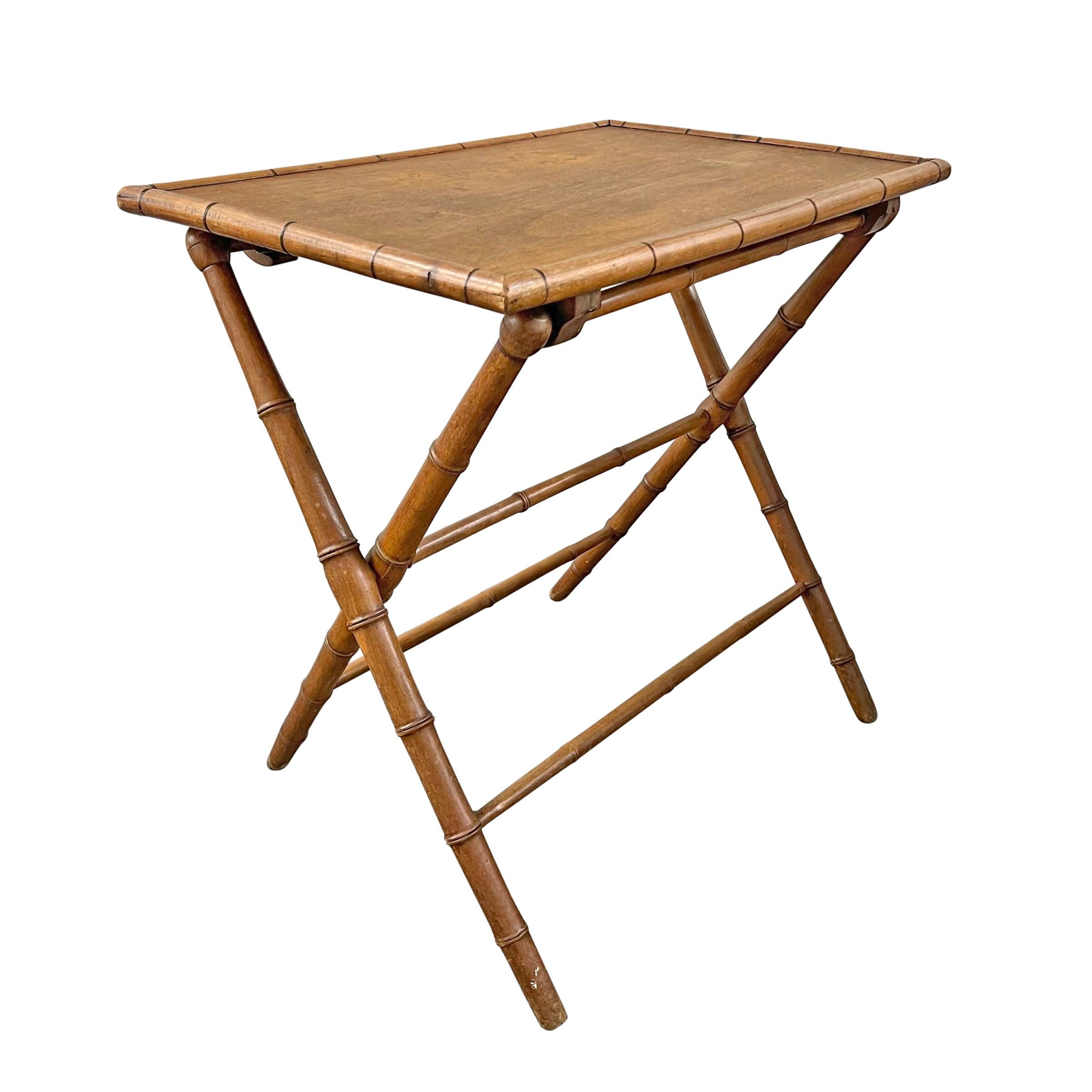 Maple Early 20th Century, French, Folding Table