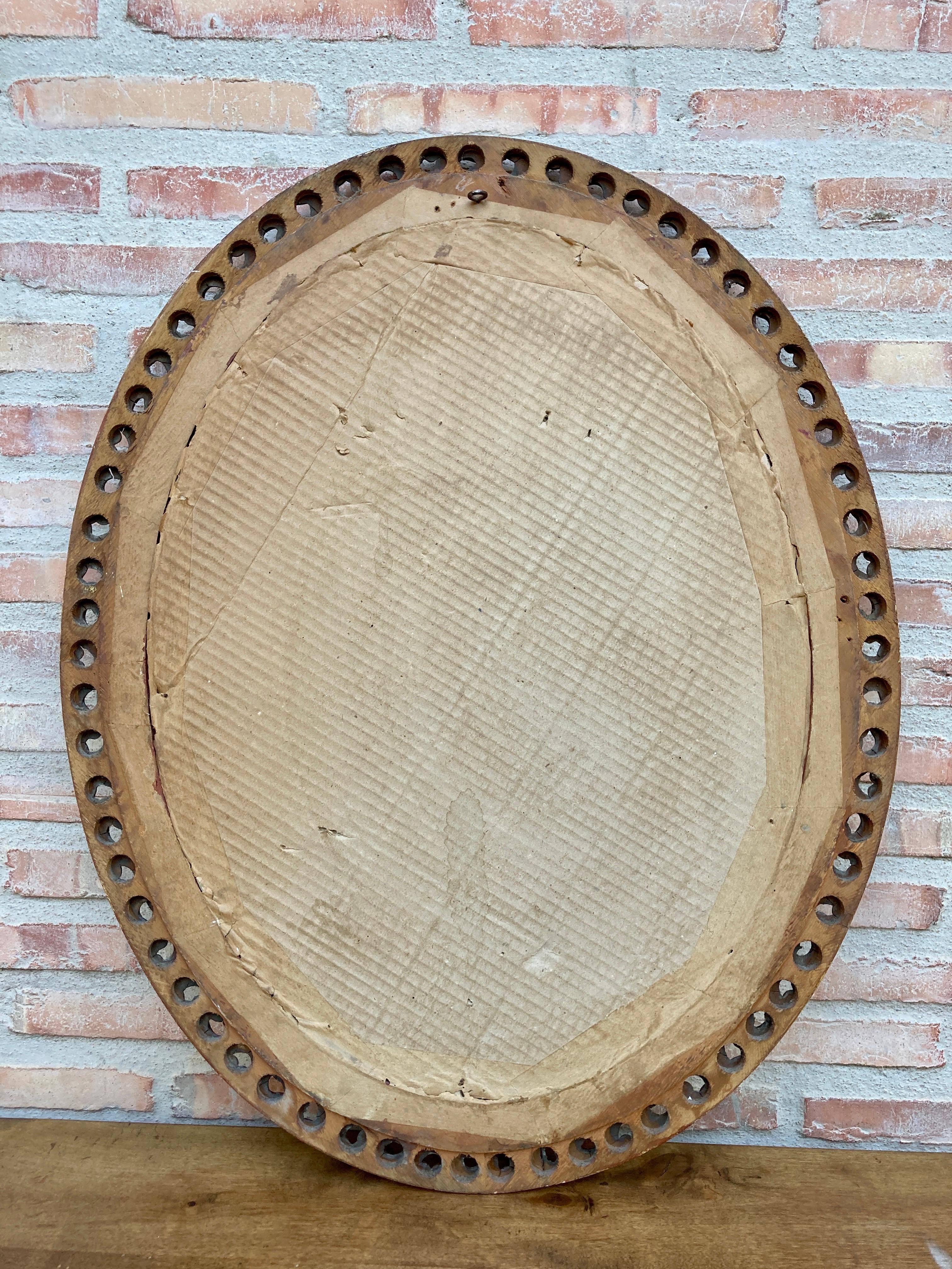 Early 20th Century French Giltwood Wall Mirror For Sale 5