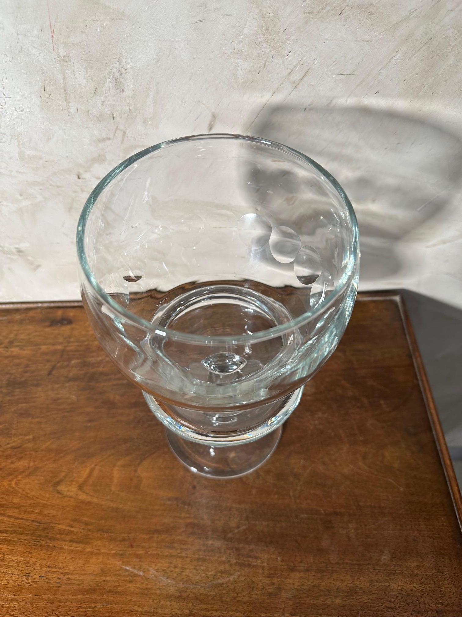 Drageoir en verre français du début du 20e siècle, années 1920 en vente 2