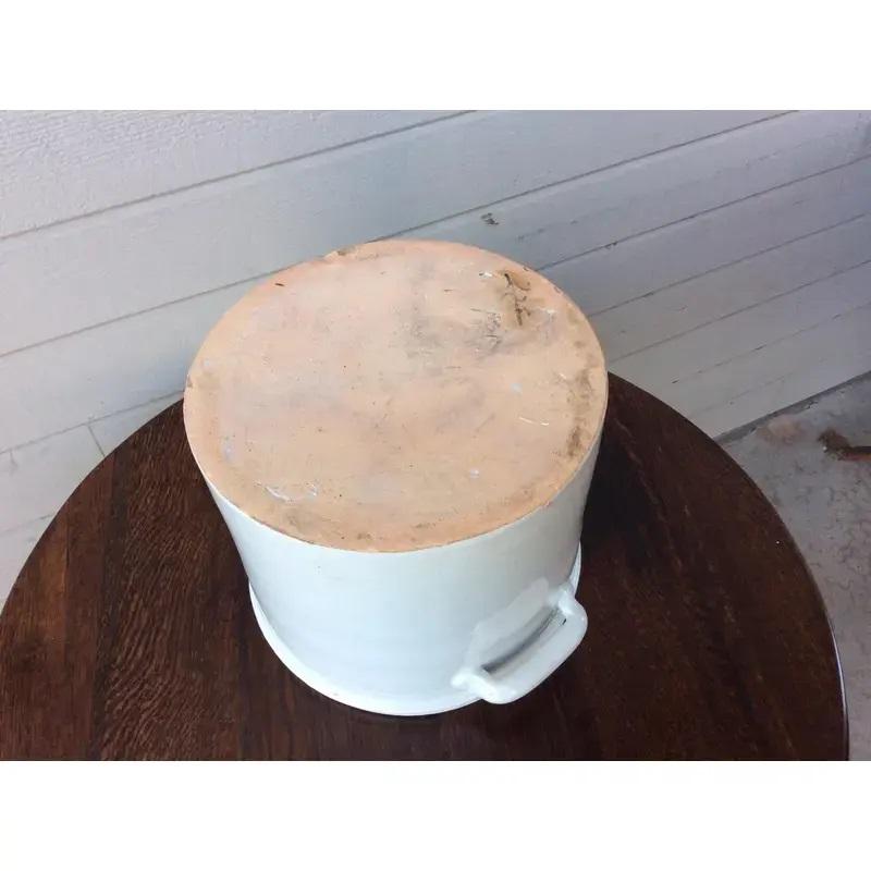 Early 20th Century French Glazed Terracotta Bowl For Sale 4