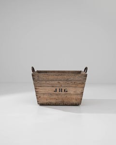 Early 20th Century French Grape Crate