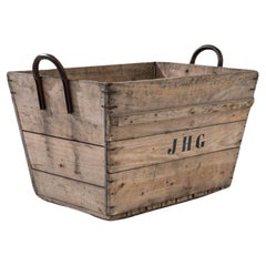 Vintage Early 20th Century French Grape Crate