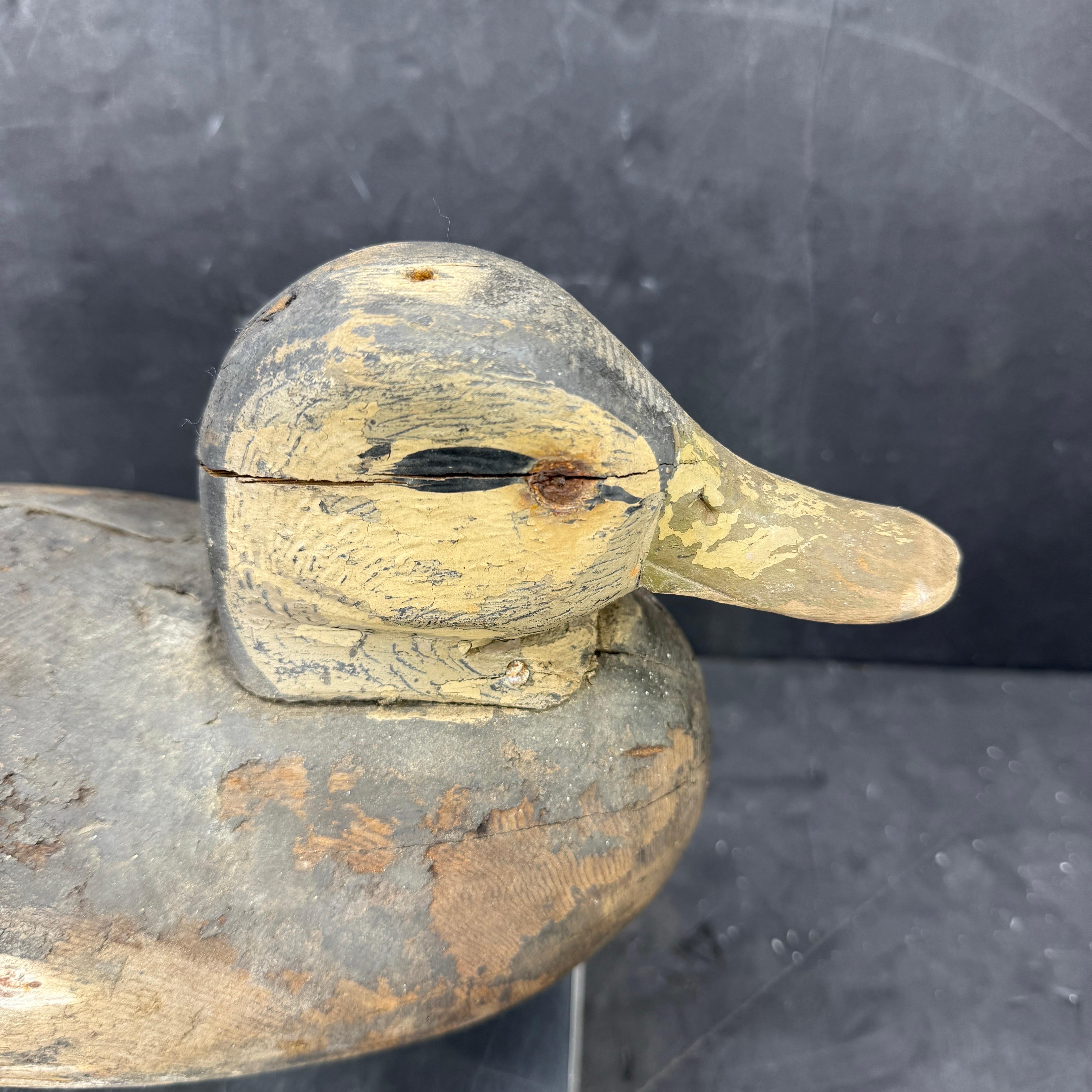 Appelant de canard en bois sculpté à la main du début du 20e siècle. en vente 1