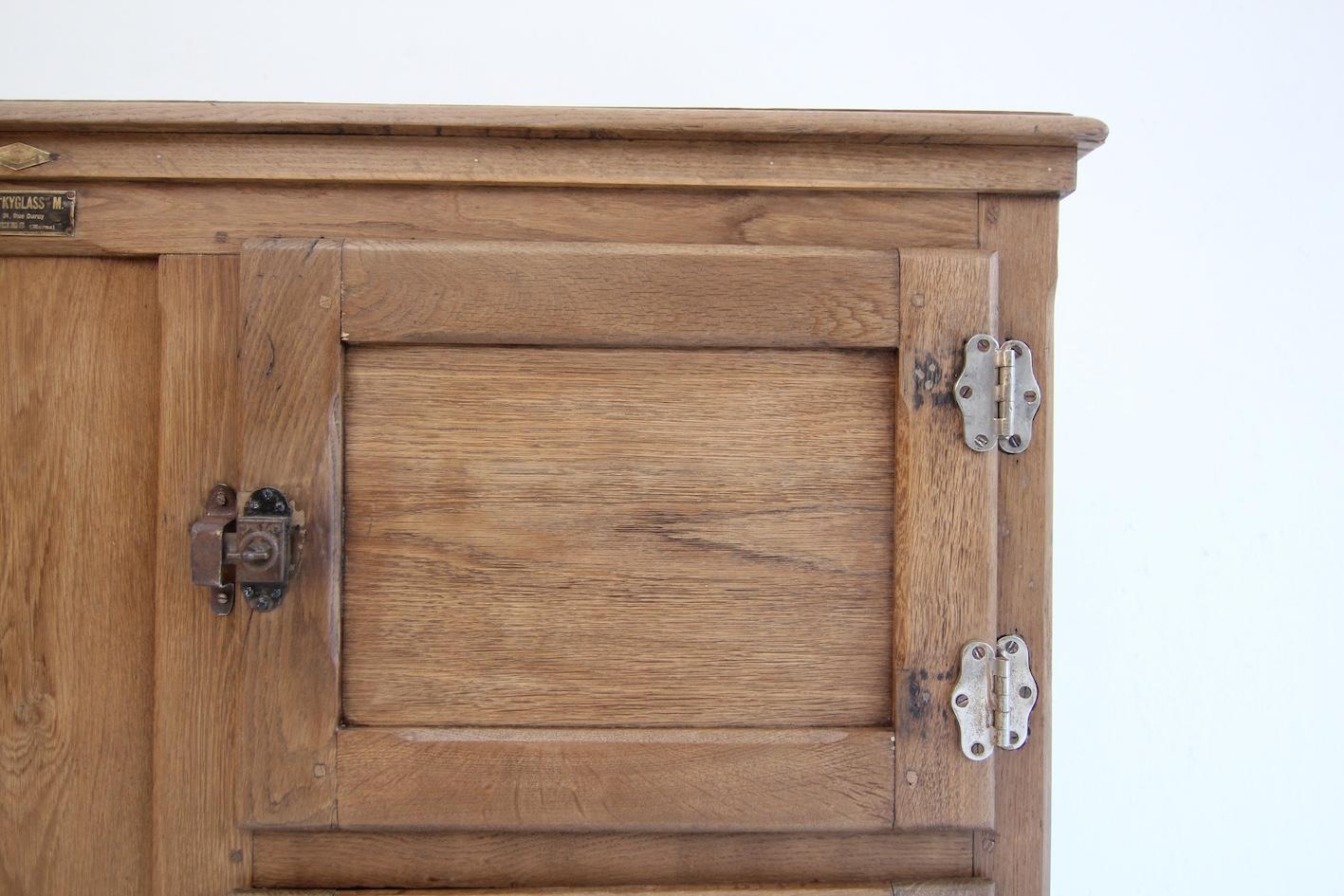 Armoire à glace française du début du 20e siècle en vente 2