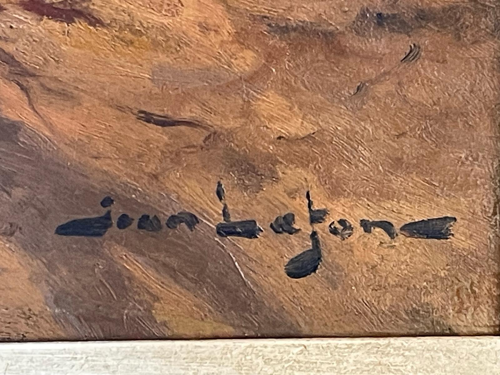 Französischer Impressionismus des frühen 20. Jahrhunderts, Jean Lafon, Rote Felsen an der Côte d'Azur im Zustand „Gut“ im Angebot in Dresden, DE