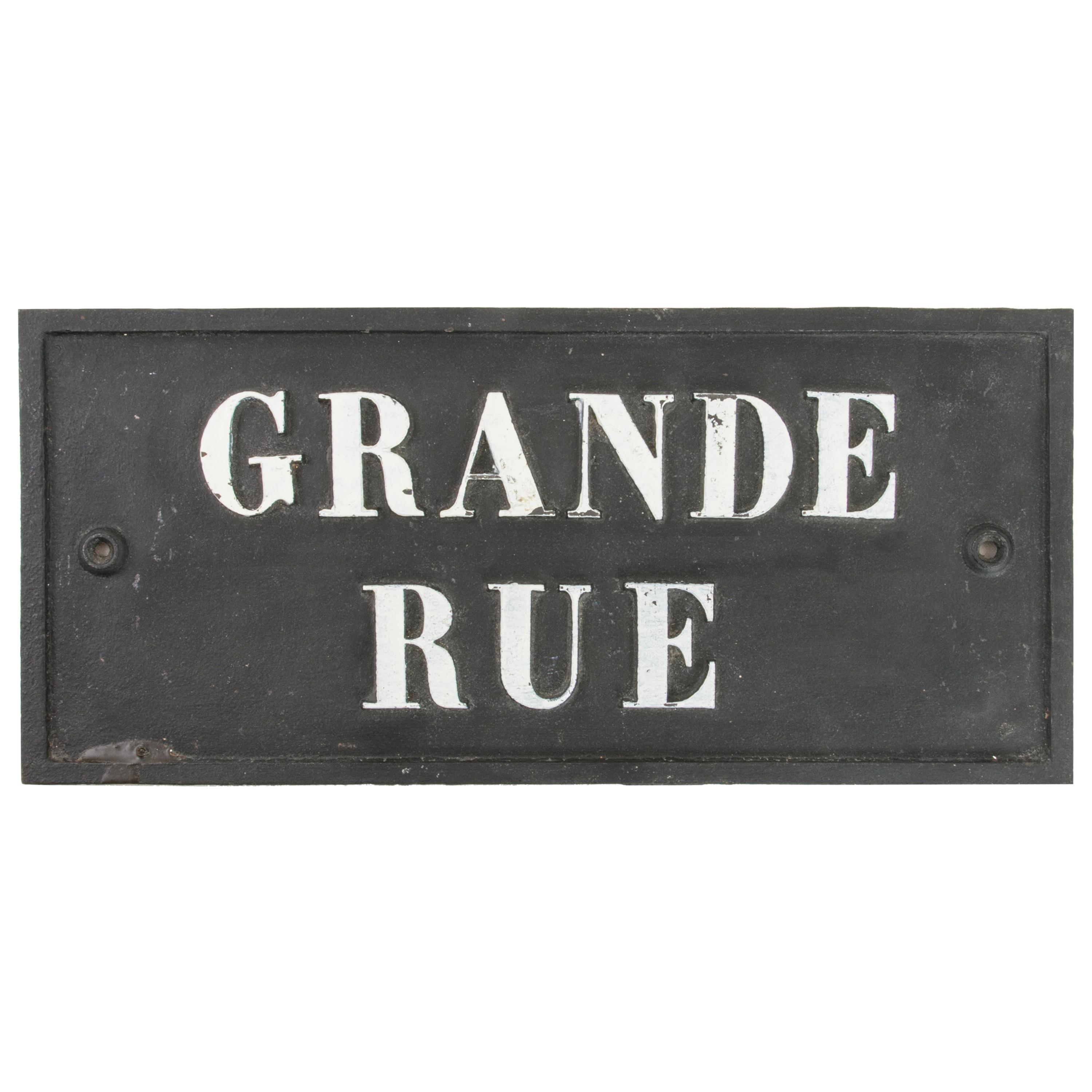 Vintage ORIGINAL JANES AV STREET SIGN 30/" X 9/" WHITE LETTERING ON GREEN