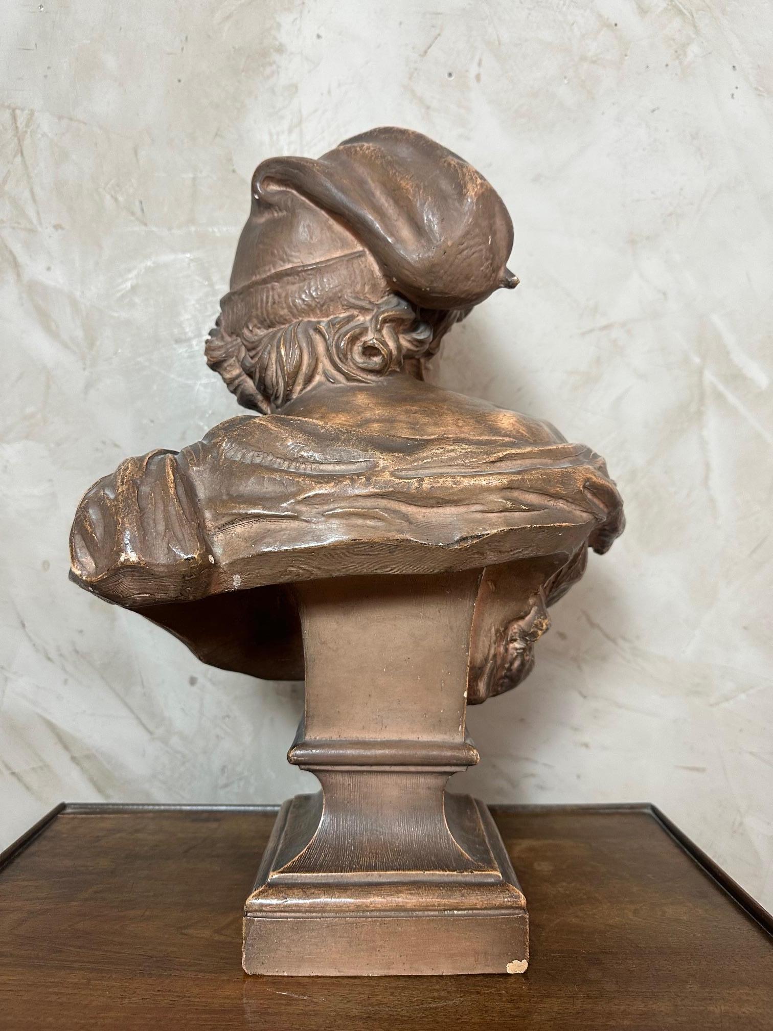 Scultura di risate in terracotta di Jean-Baptiste Carpeaux dei primi anni del XX secolo in vendita 1