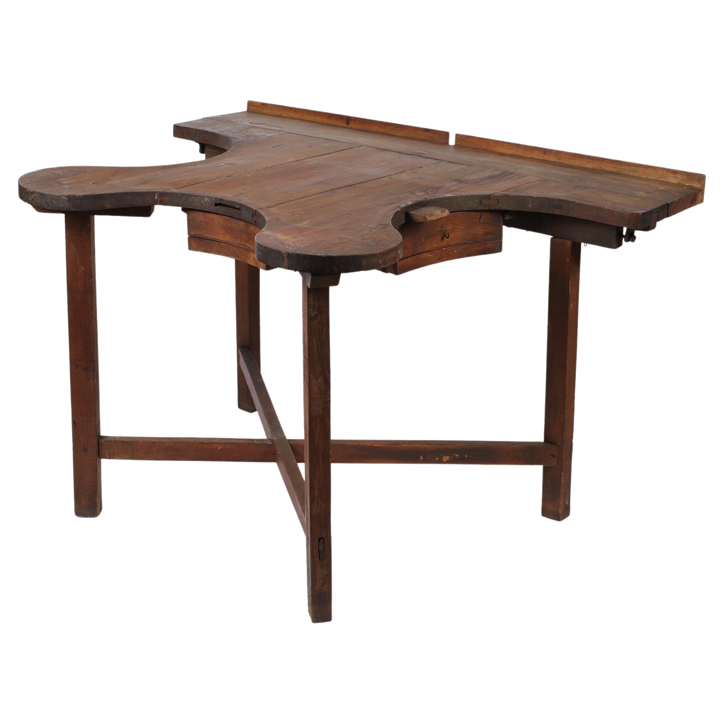 Early 20th Century French Jewellers Table