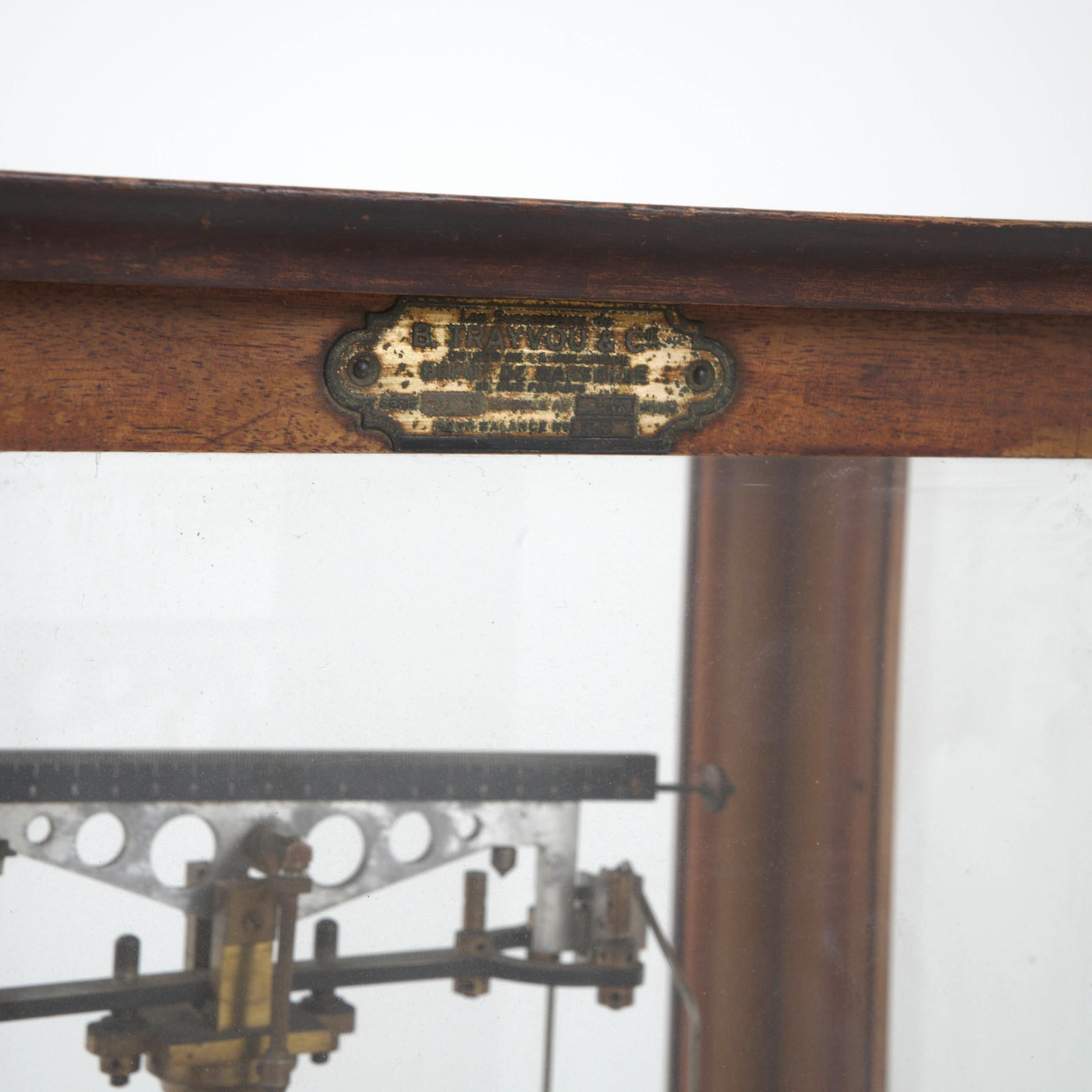 Early 20th Century French Laboratory Scale For Sale 6